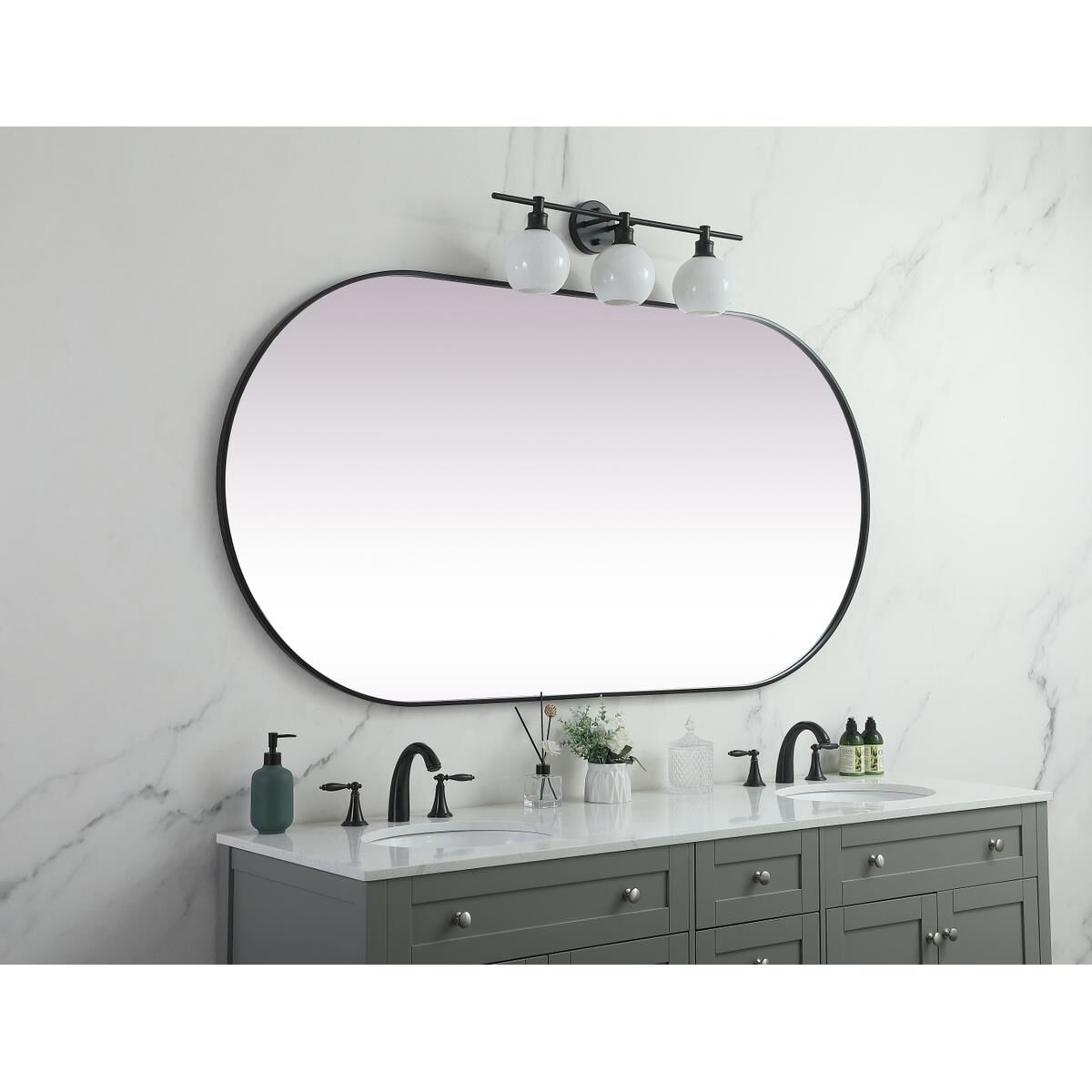 Shown in Black finish