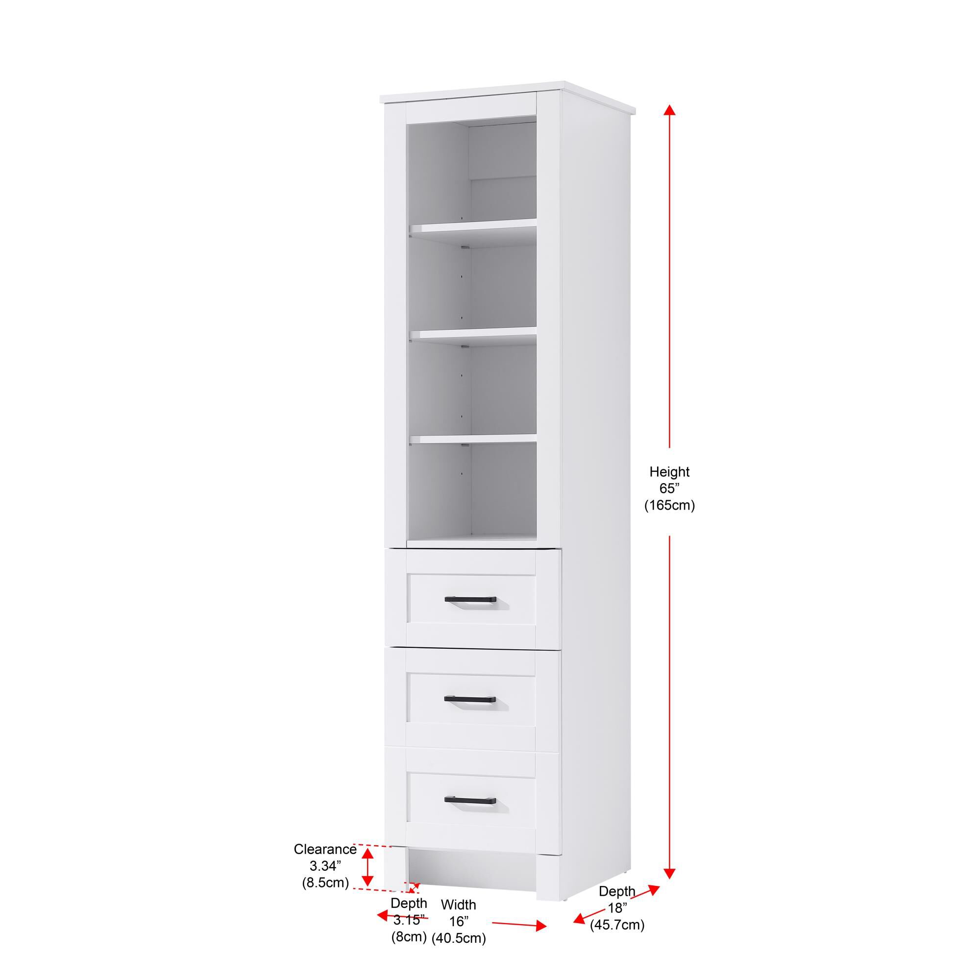 Soma 65 Inch Storage Cabinet by Elegant Decor