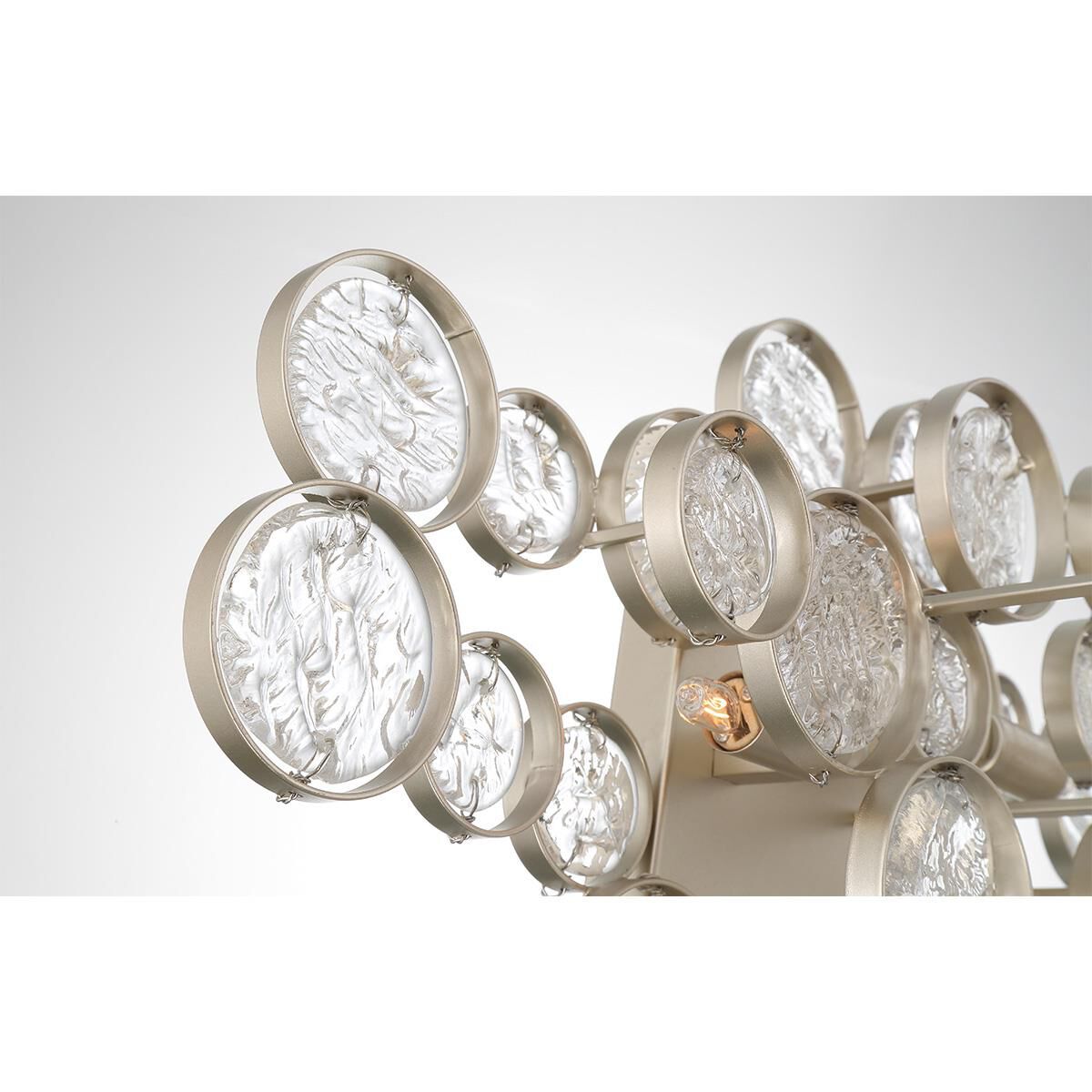 Shown in Champagne Silver finish