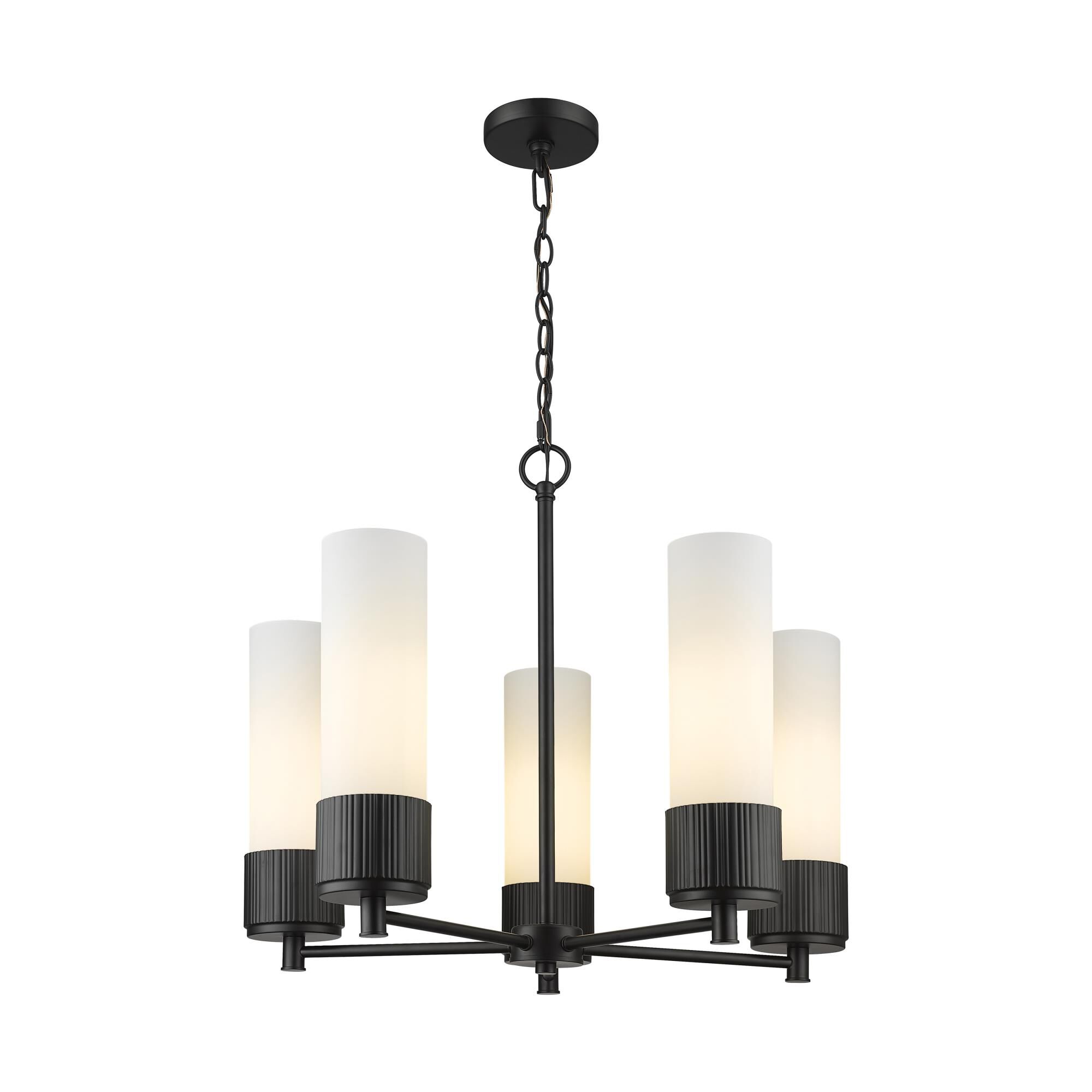 Bruno Marashlian Bolivar 25 Inch 5 Light Chandelier by Innovations Lighting