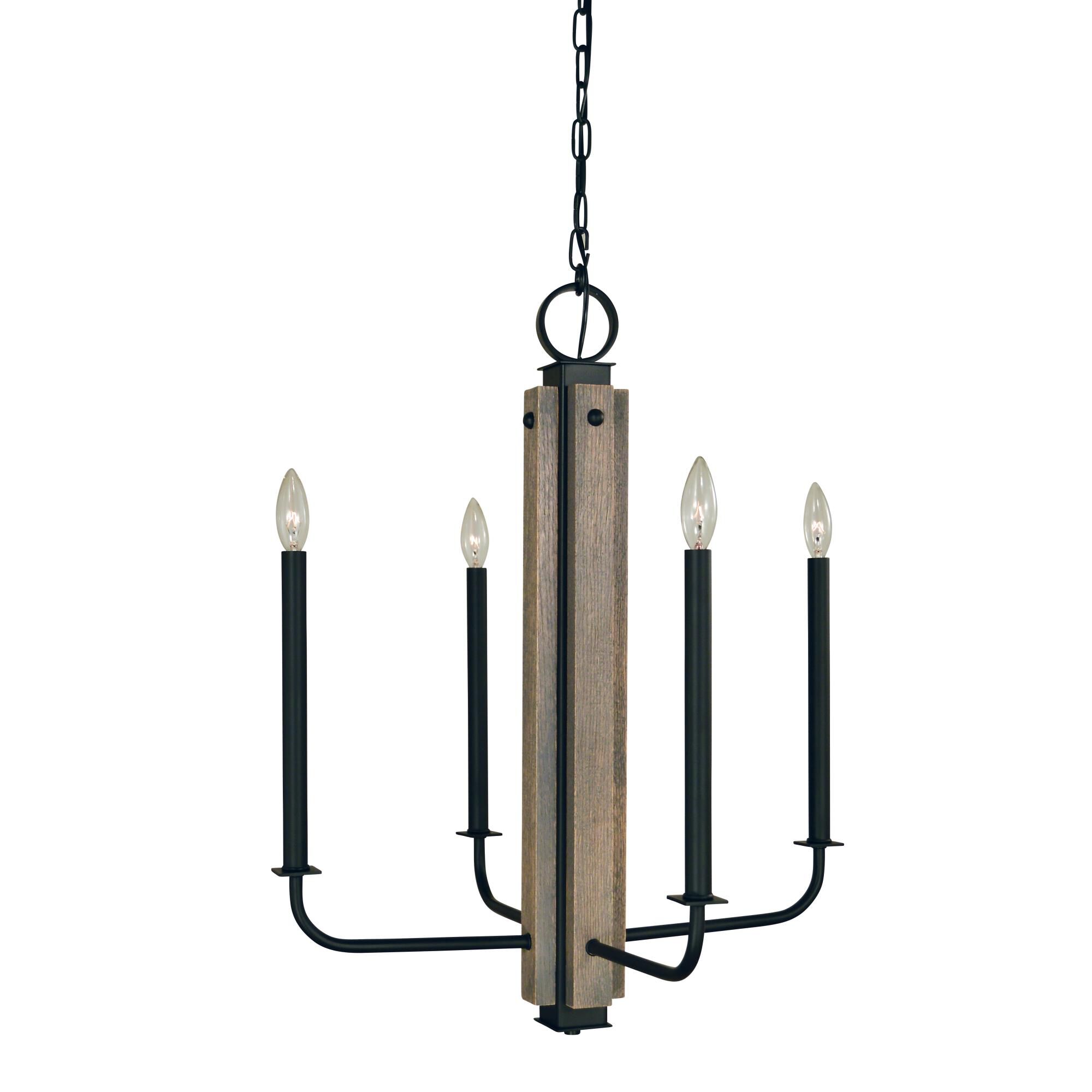 Loft 64 Inch 4 Light Chandelier by Framburg