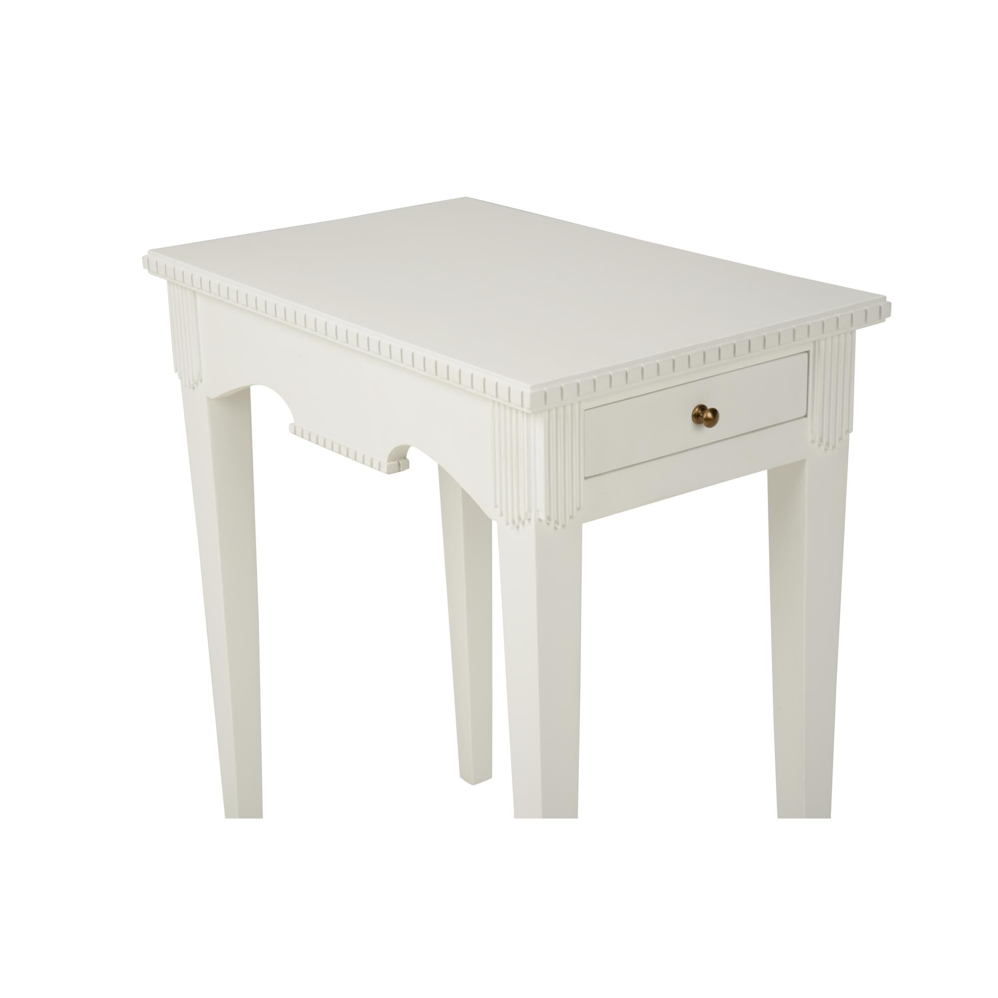 Shown in White and Cream finish