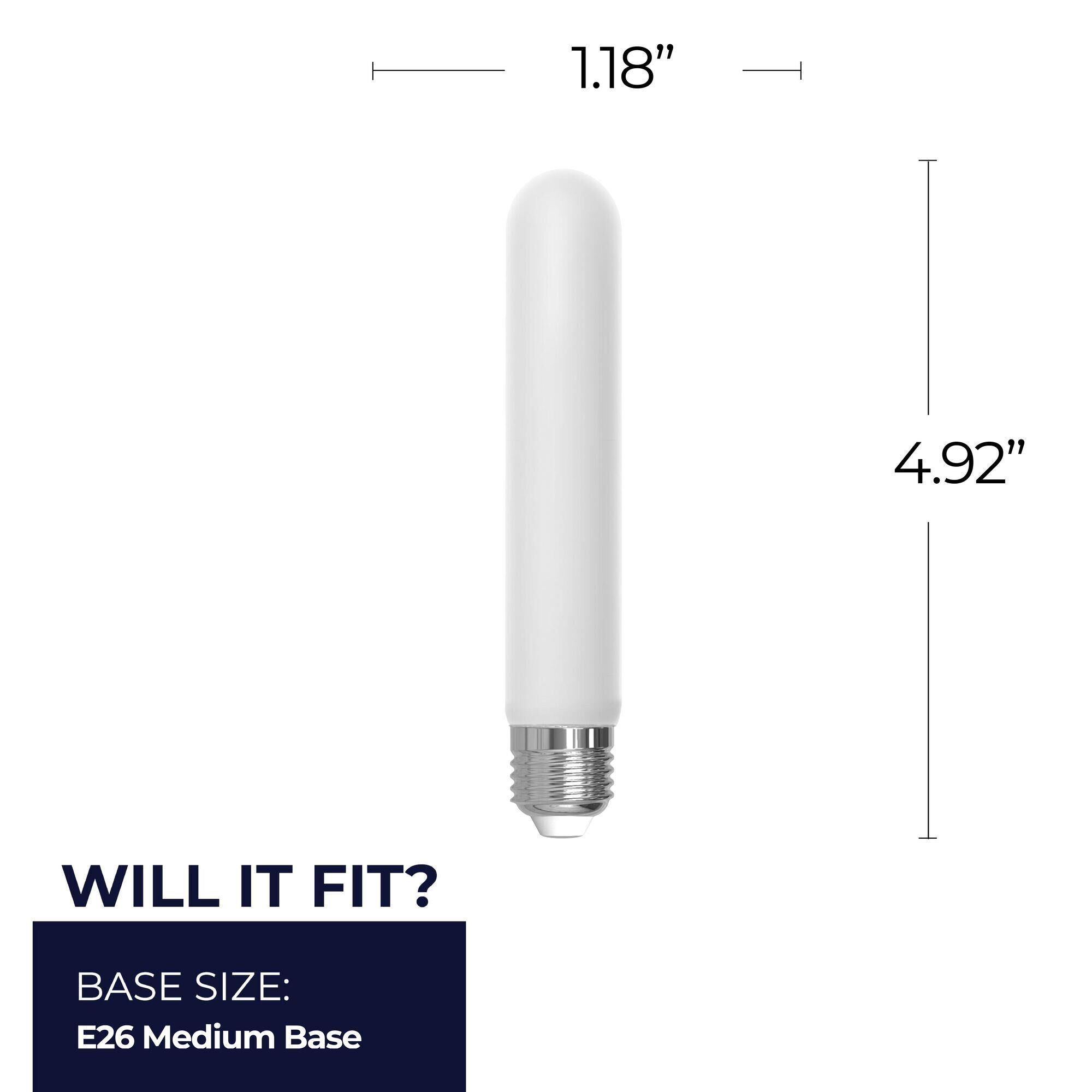 Frost T5 Base E26 5000K LED Light Bulb by Bulbrite