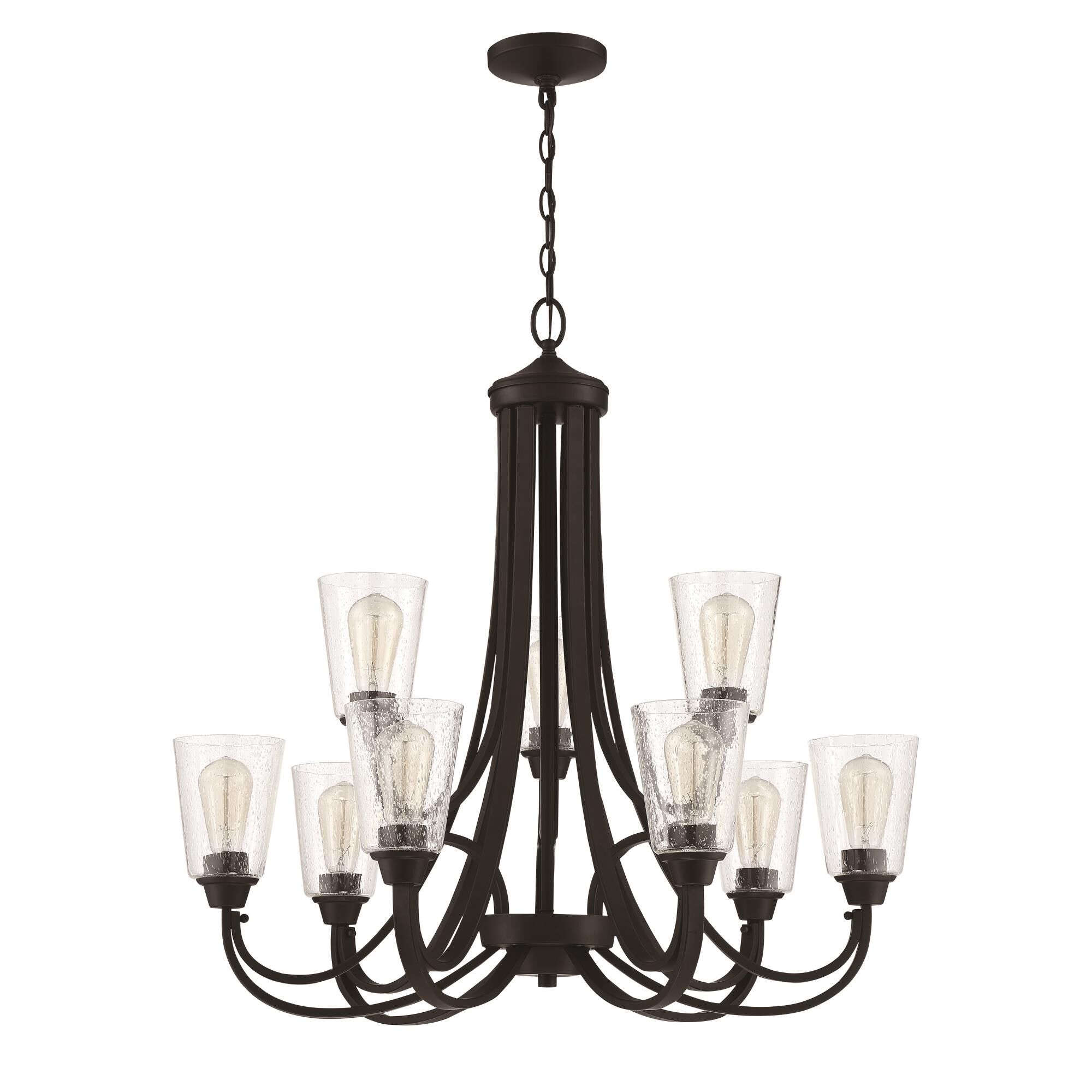 Grace 32 Inch 9 Light Chandelier by Craftmade
