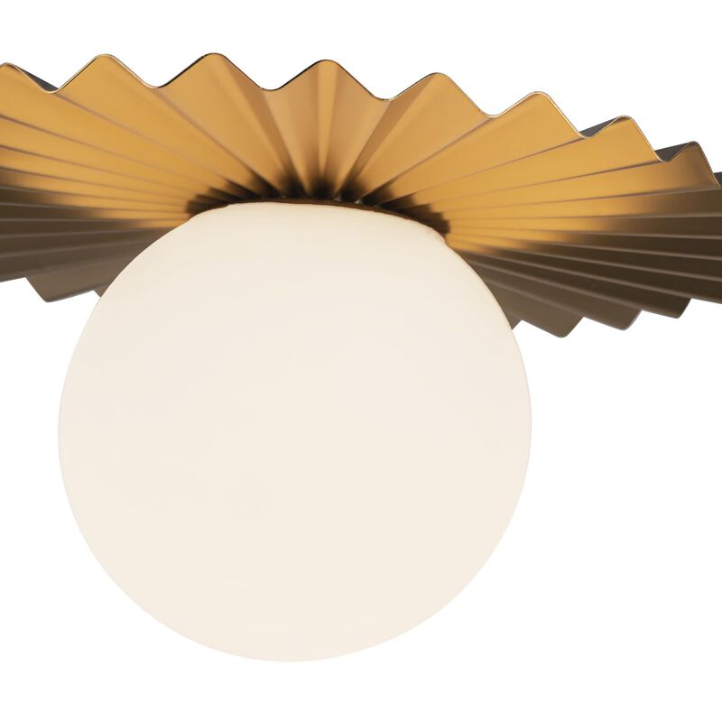 Plume 12 Inch Flush Mount by Alora Mood