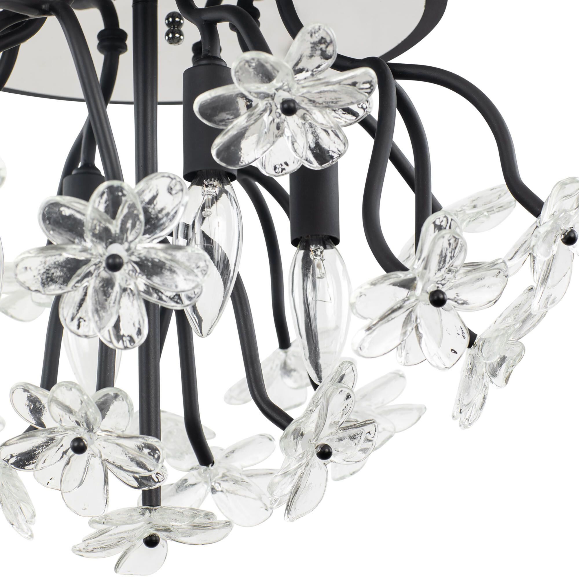 Wildflower 19 Inch 4 Light Semi Flush Mount by Varaluz