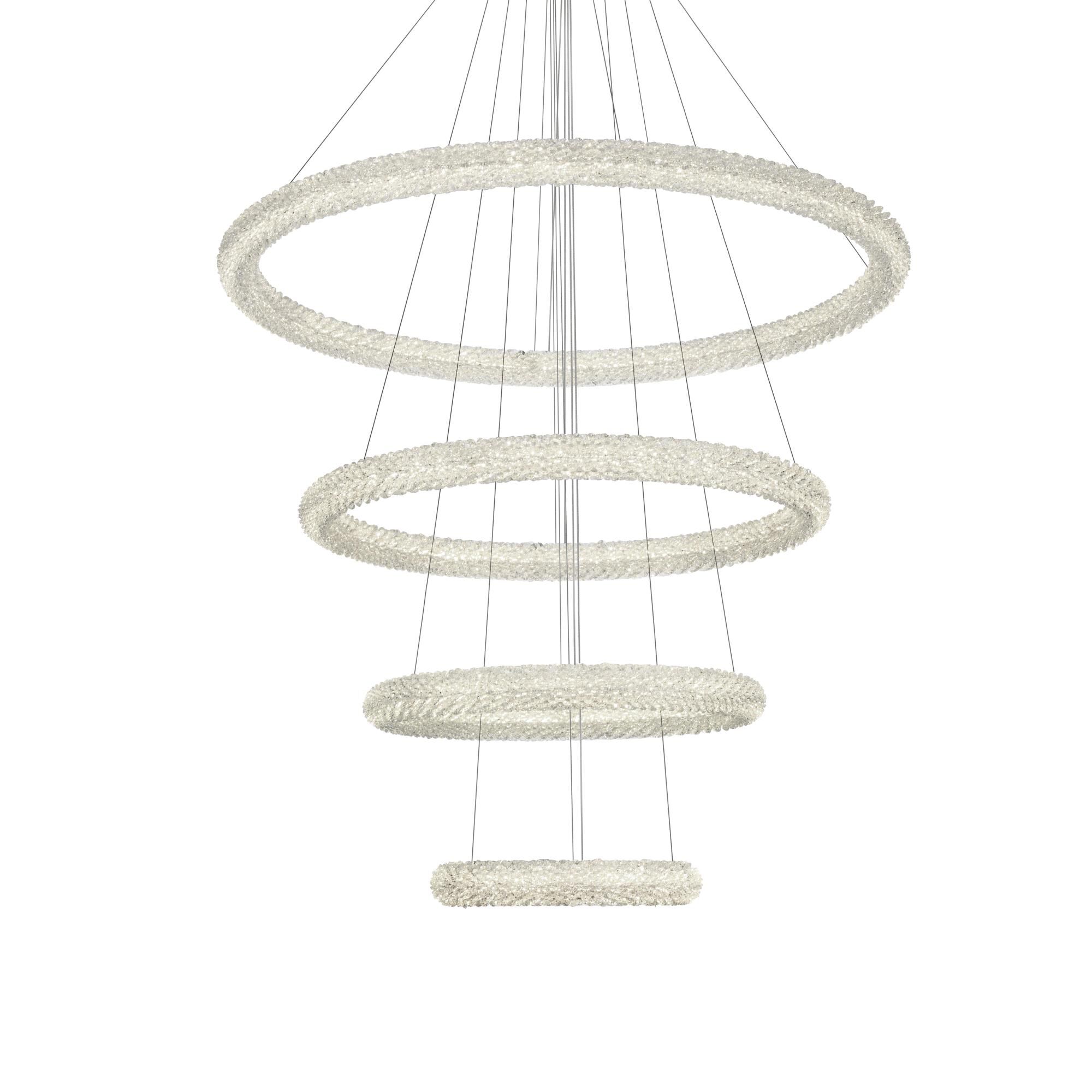 Shown in Satin Gold finish and Rc crystal