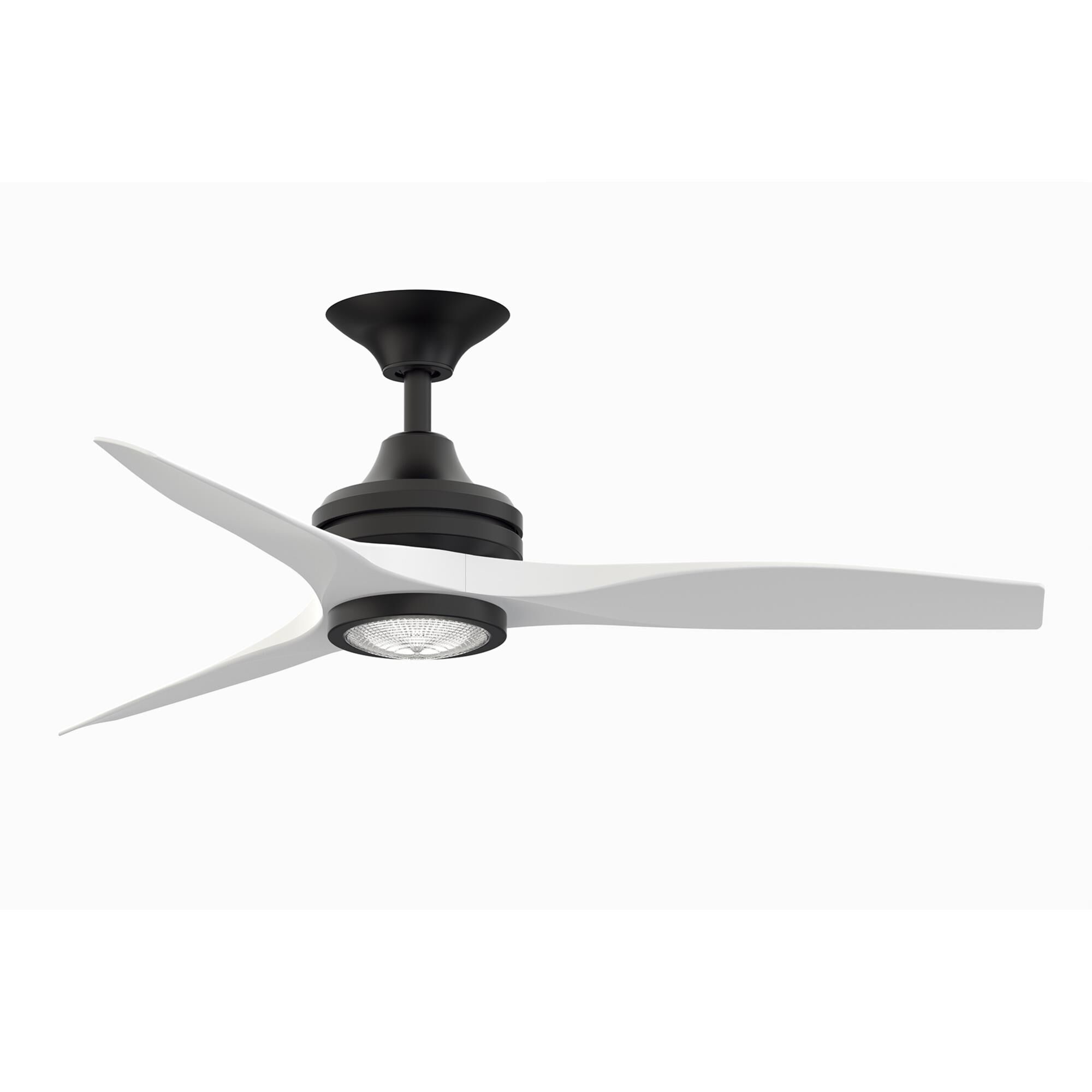 Shown in Black finish and Opal Frosted glass