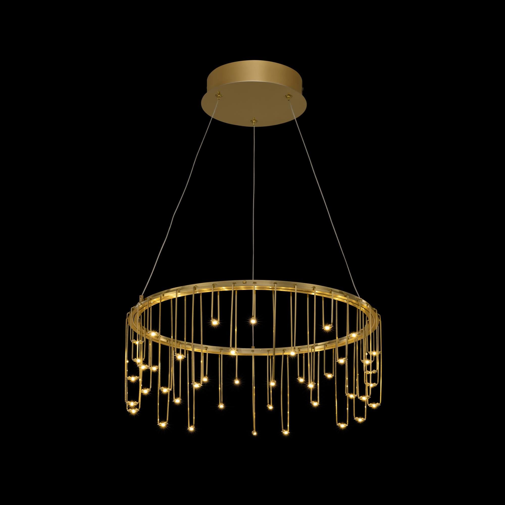 Lucerna 14 Inch Mini Chandelier by Golden Lighting