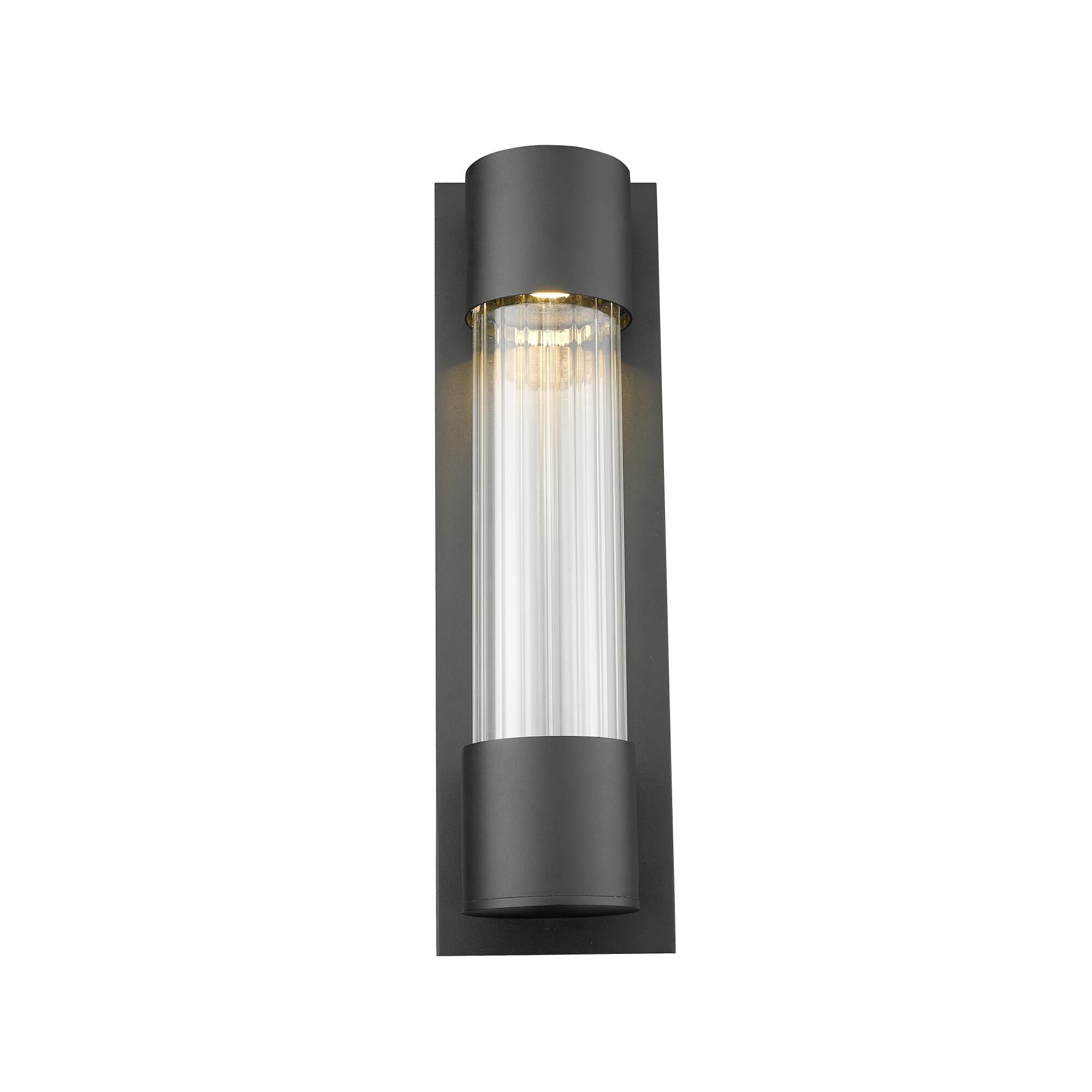 Z-Lite Striate 17 Inch Tall LED Outdoor Wall Light
