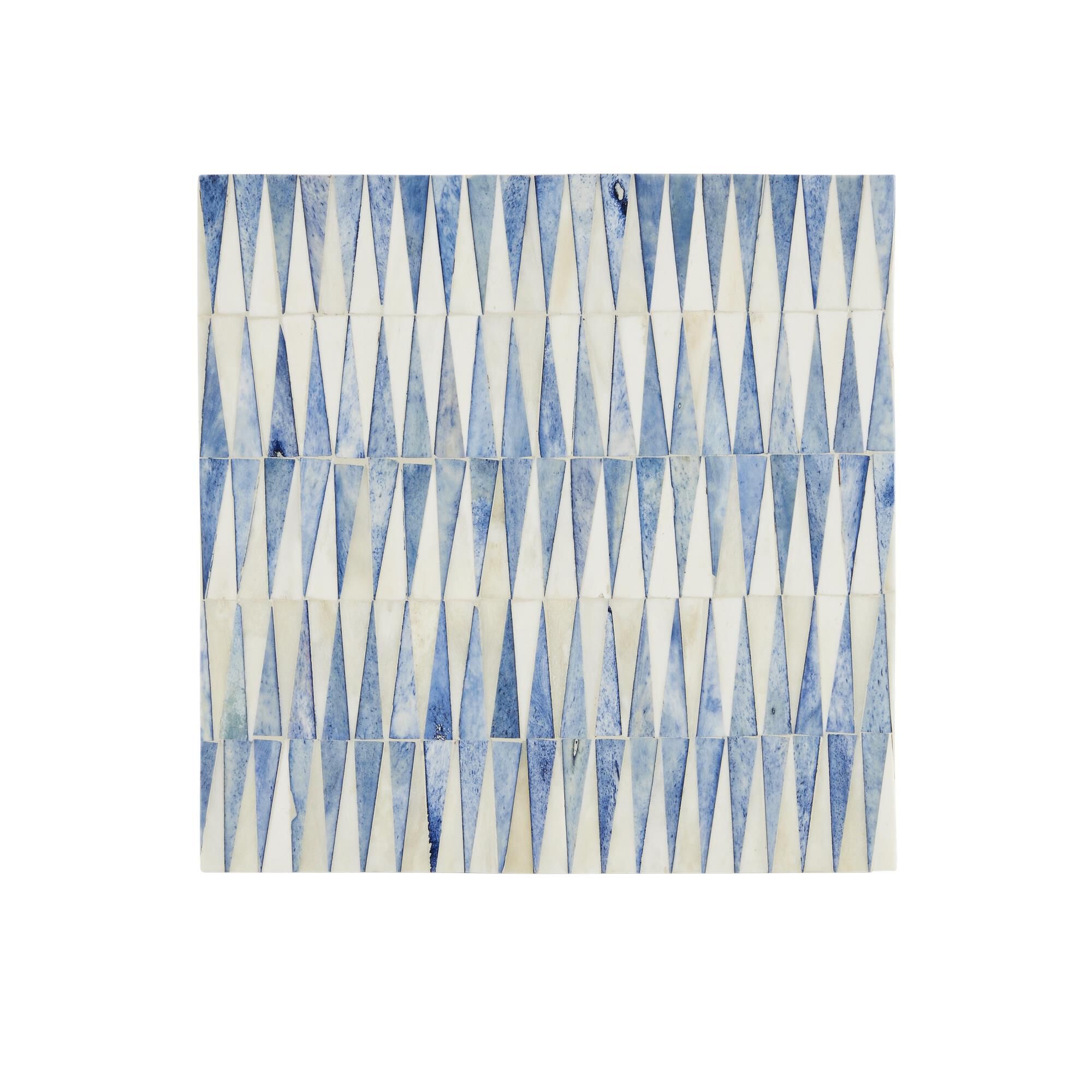 Shown in Blue/White/Brushed Brass finish