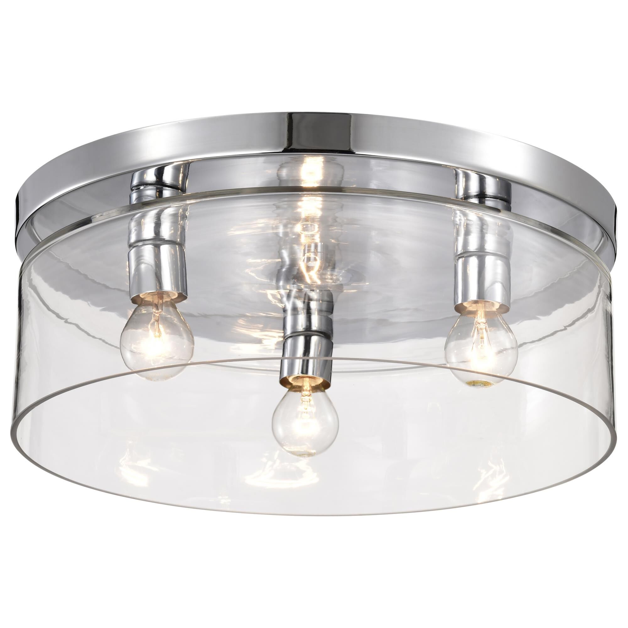 Marlowe 15 Inch Flush Mount by Nuvo Lighting