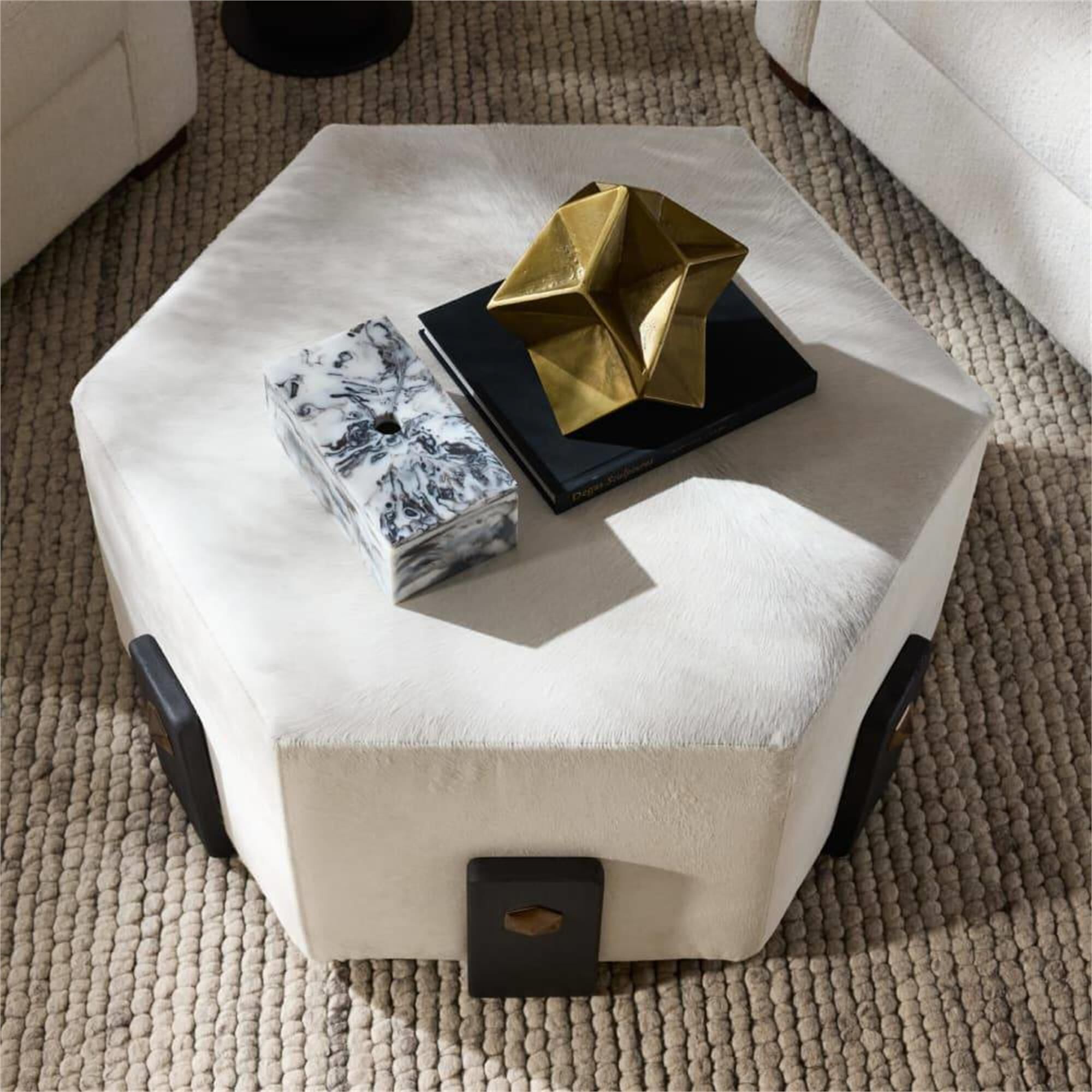 Ivonne 36 Inch Ottoman by Arteriors Home