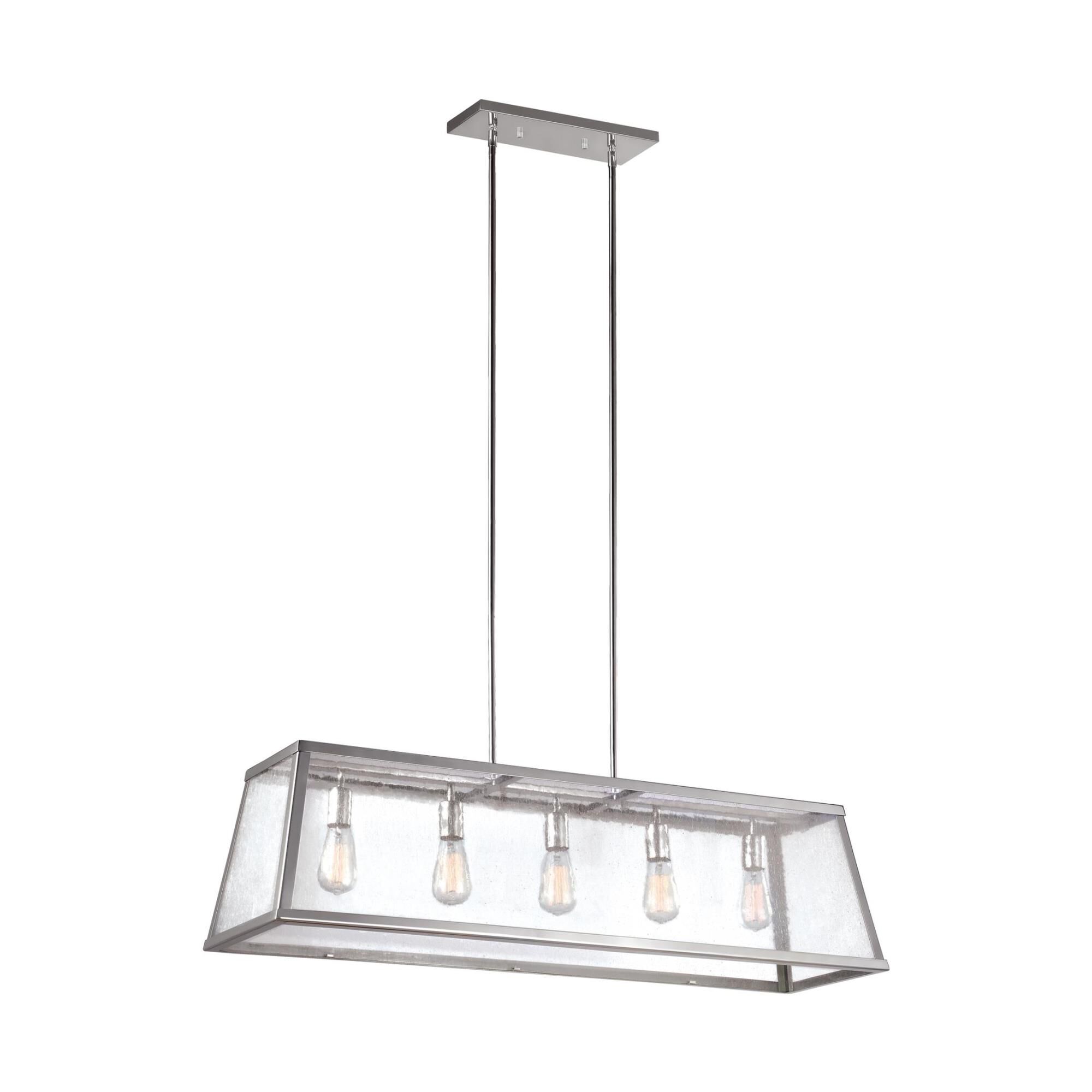 Harrow 44 Inch 5 Light Linear Suspension Light by Visual Comfort Studio Collection