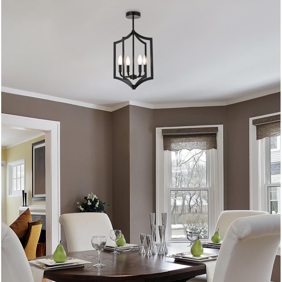 Shown in Black finish