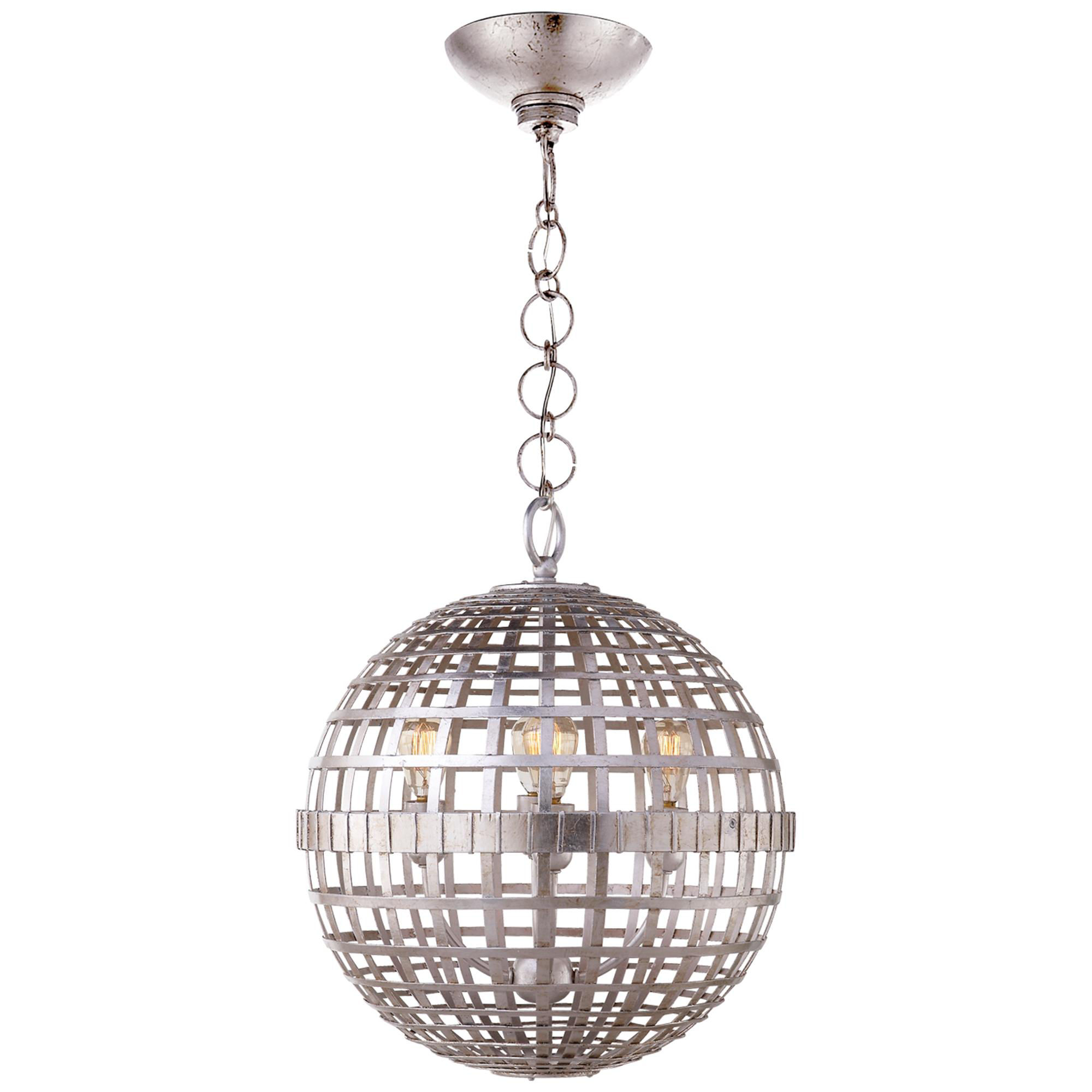 Shown in Burnished Silver Leaf finish
