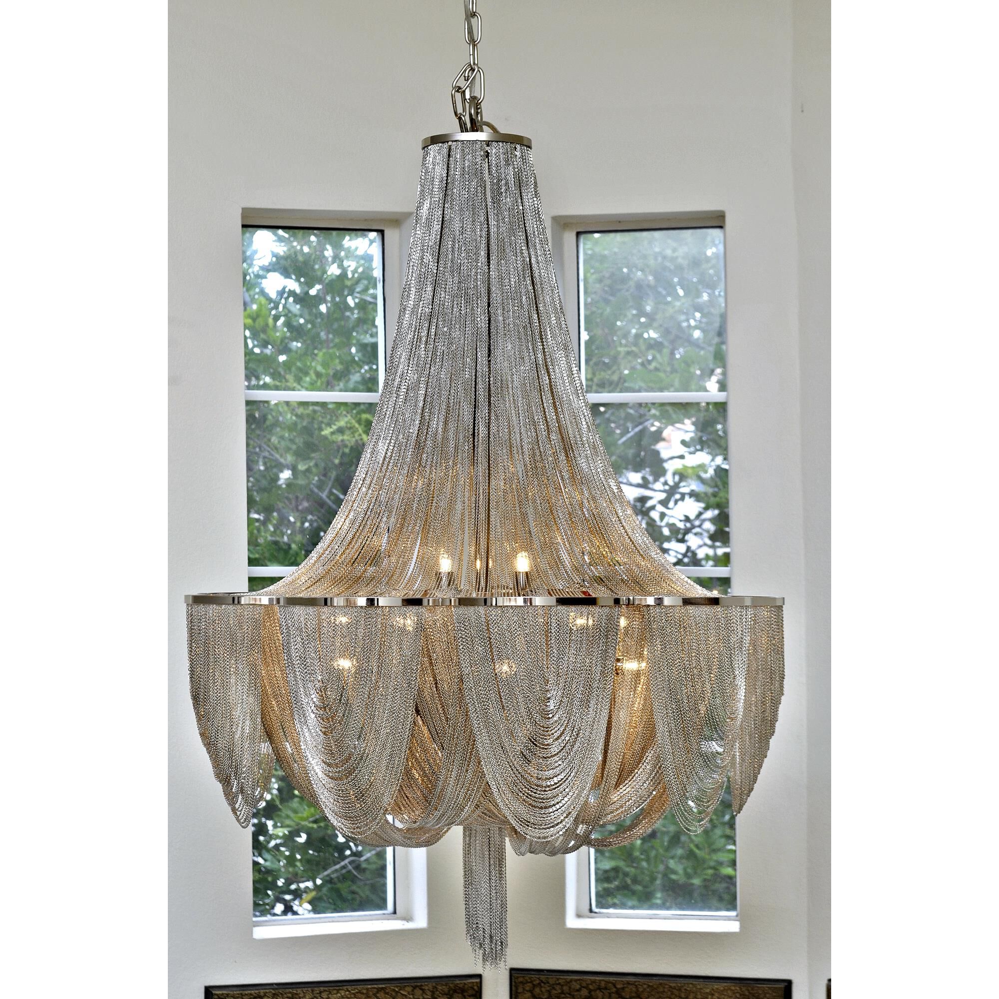 Chantilly 22 Inch 10 Light Mini Chandelier by Maxim Lighting