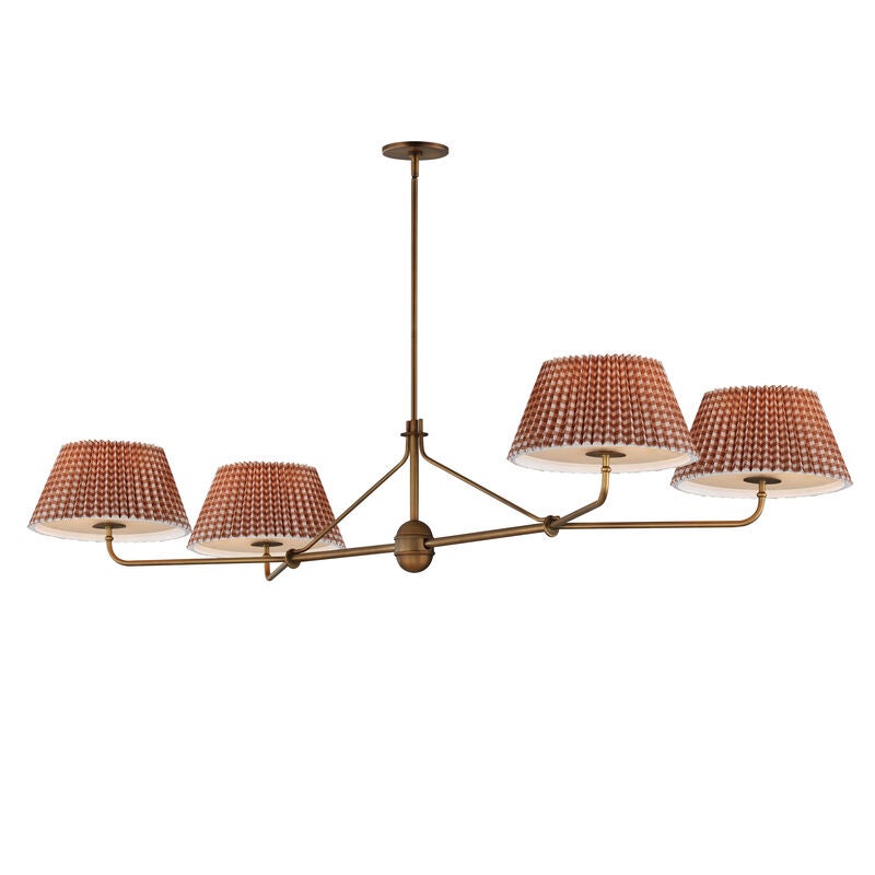 Dunbridge Large Linear Chandelier by Maxim Lighting