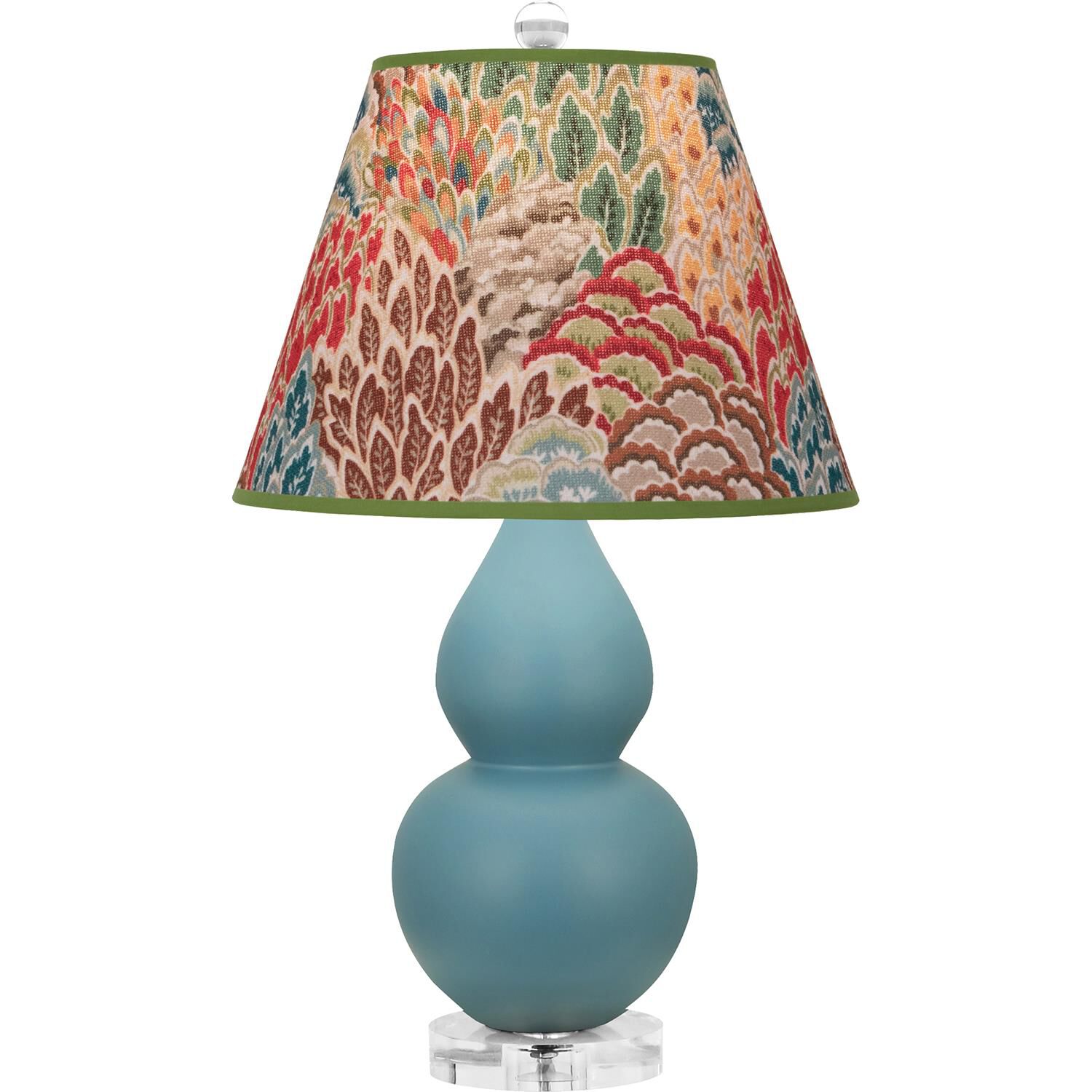 Small Double Gourd 23 Inch Table Lamp by Robert Abbey