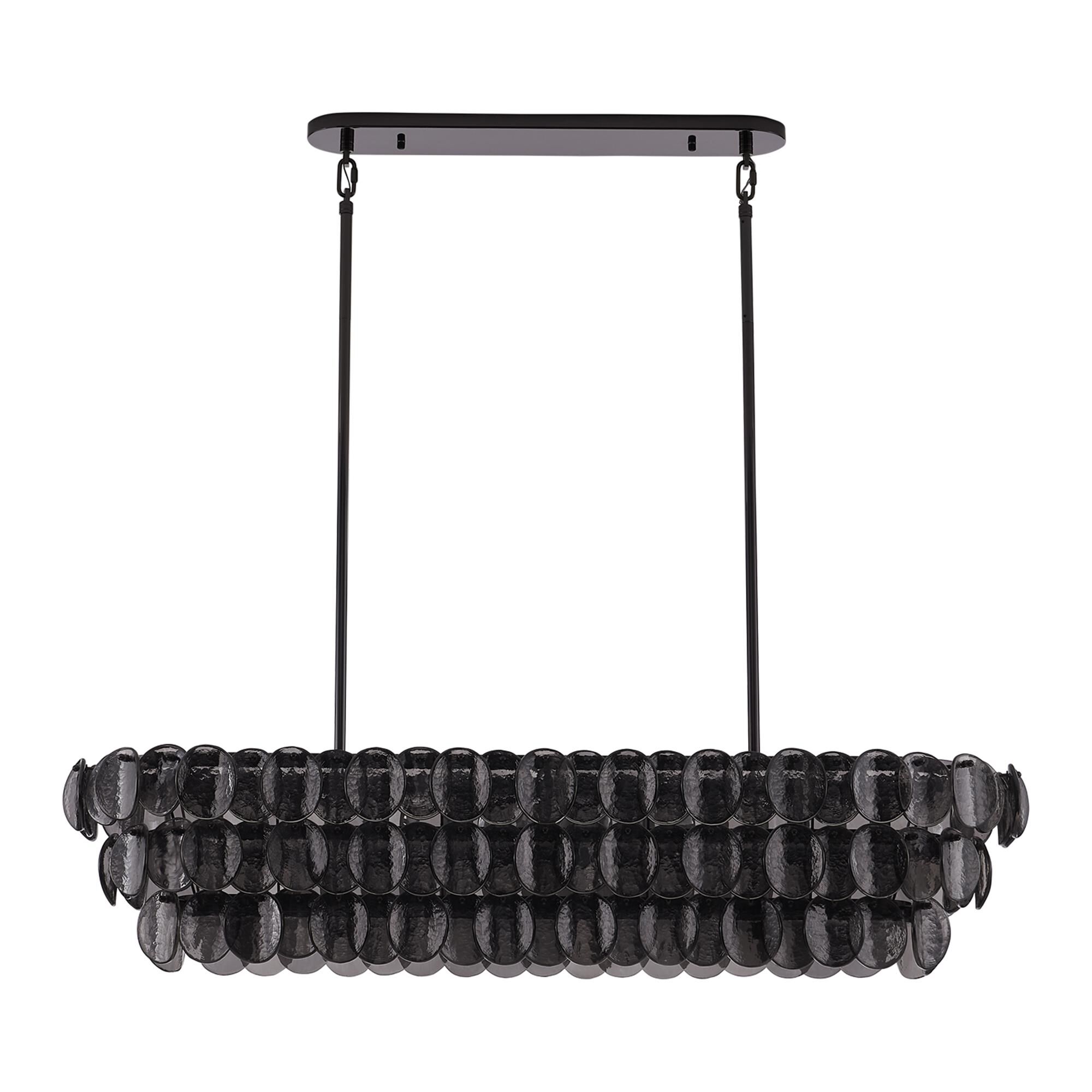 Uroko 50 Inch Linear Suspension Light by Kalco Lighting