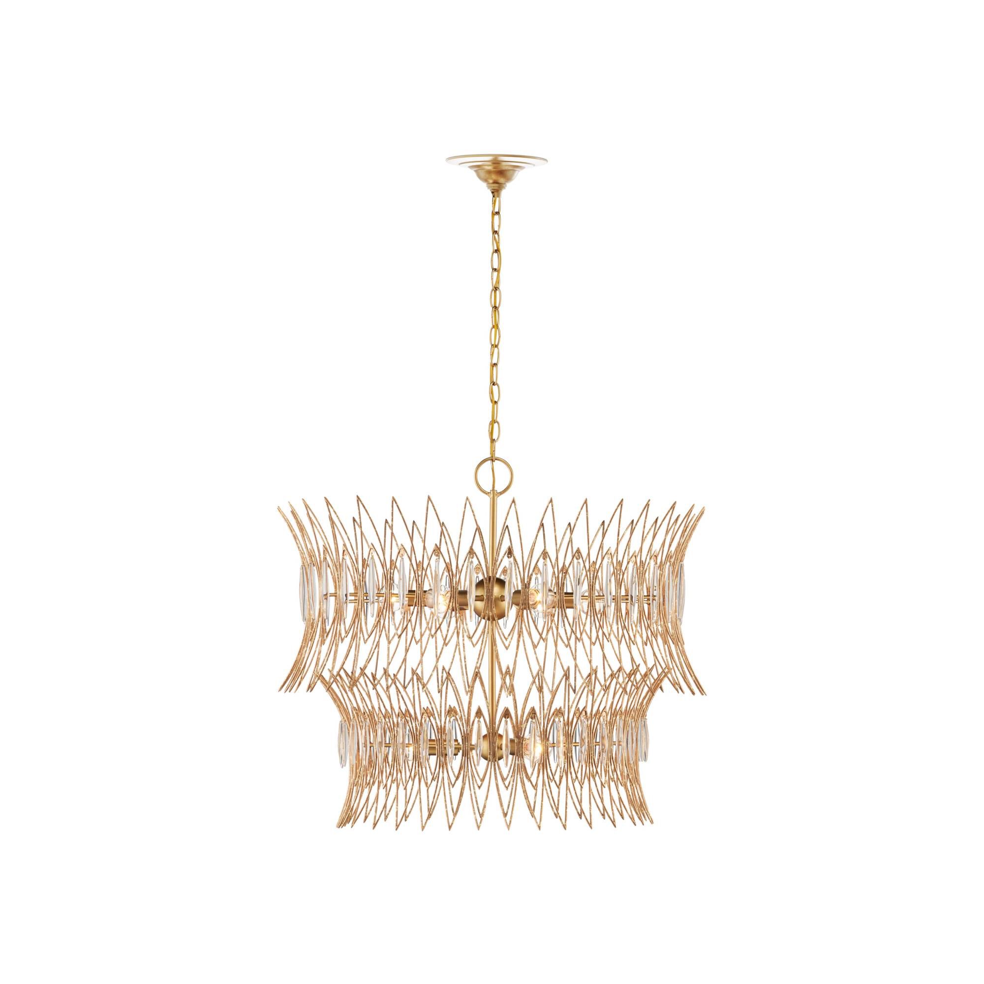 Marquise 30 Inch Chandelier by Currey and Company