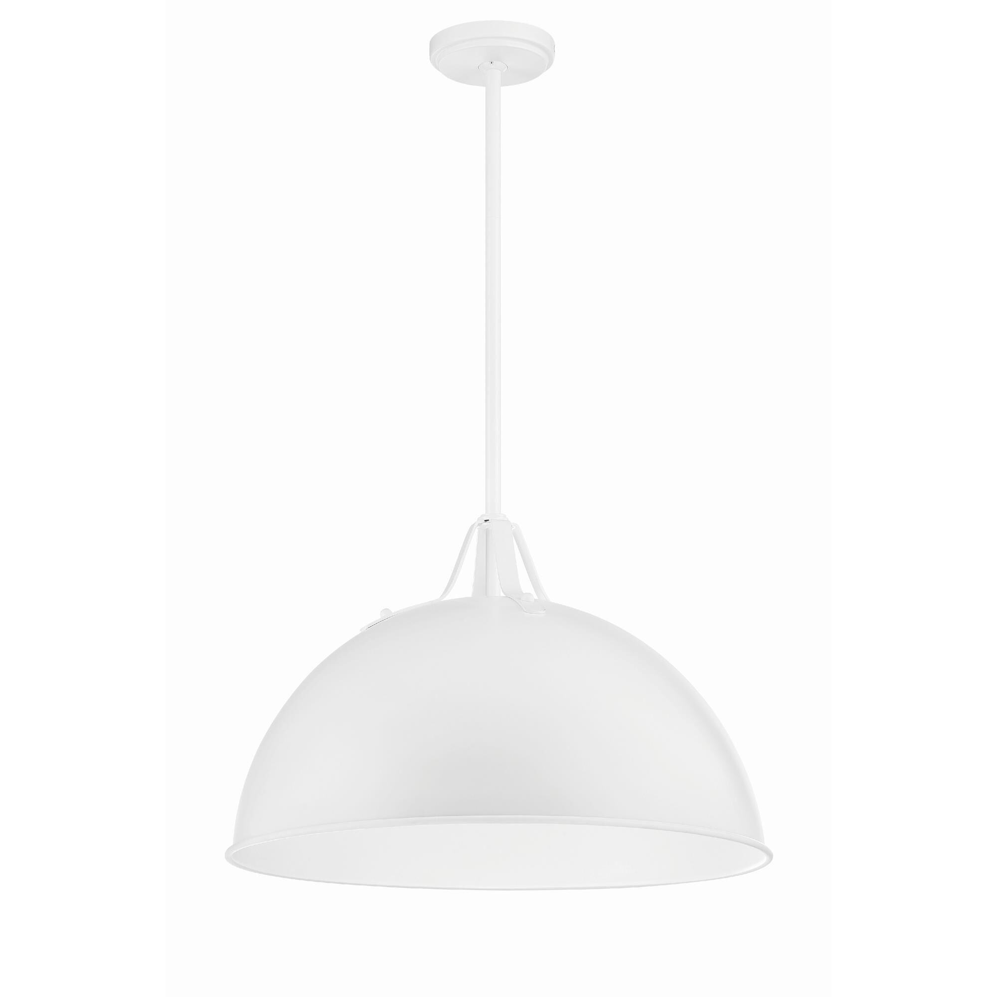 Shown in White finish