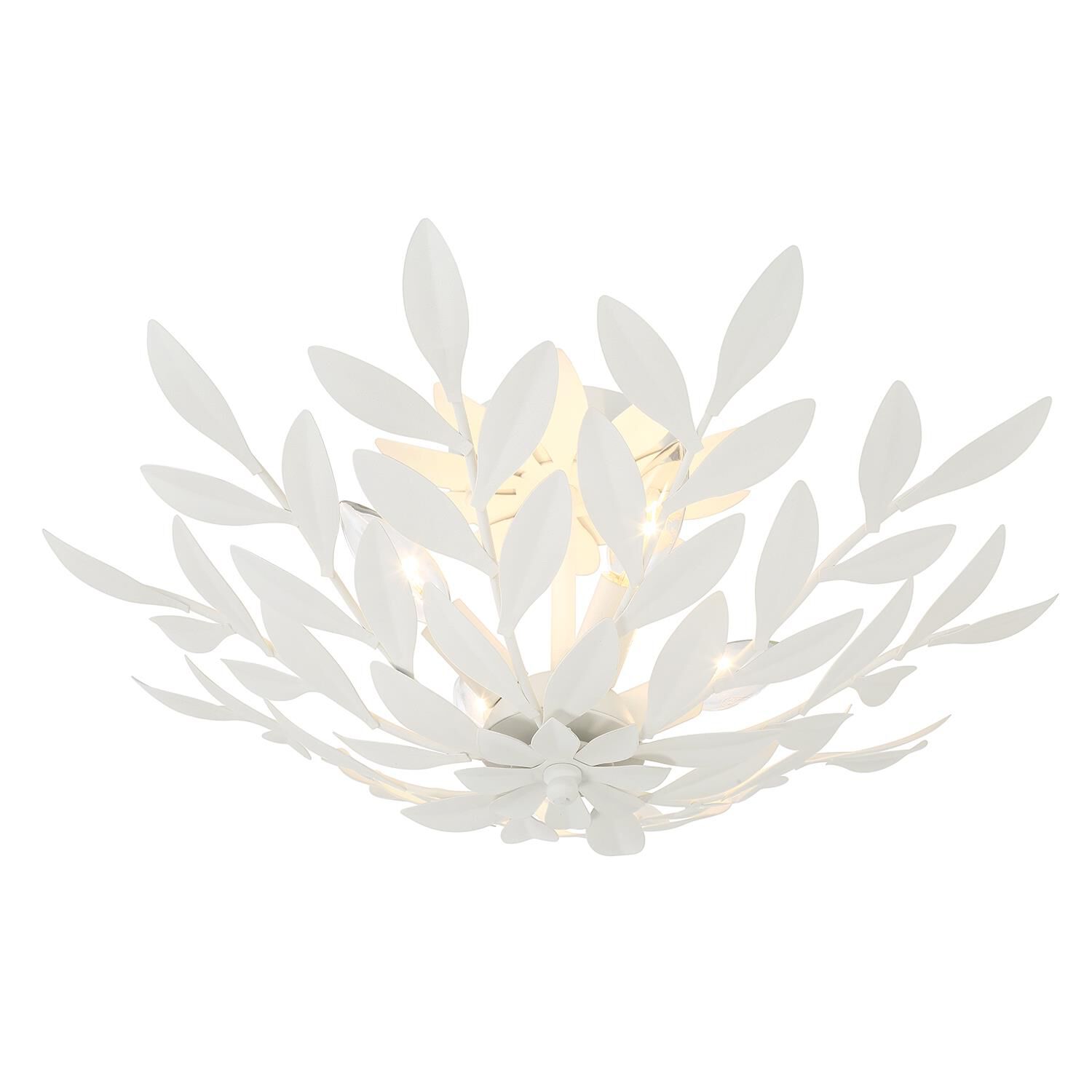 Broche 21 Inch Semi Flush Mount by Crystorama