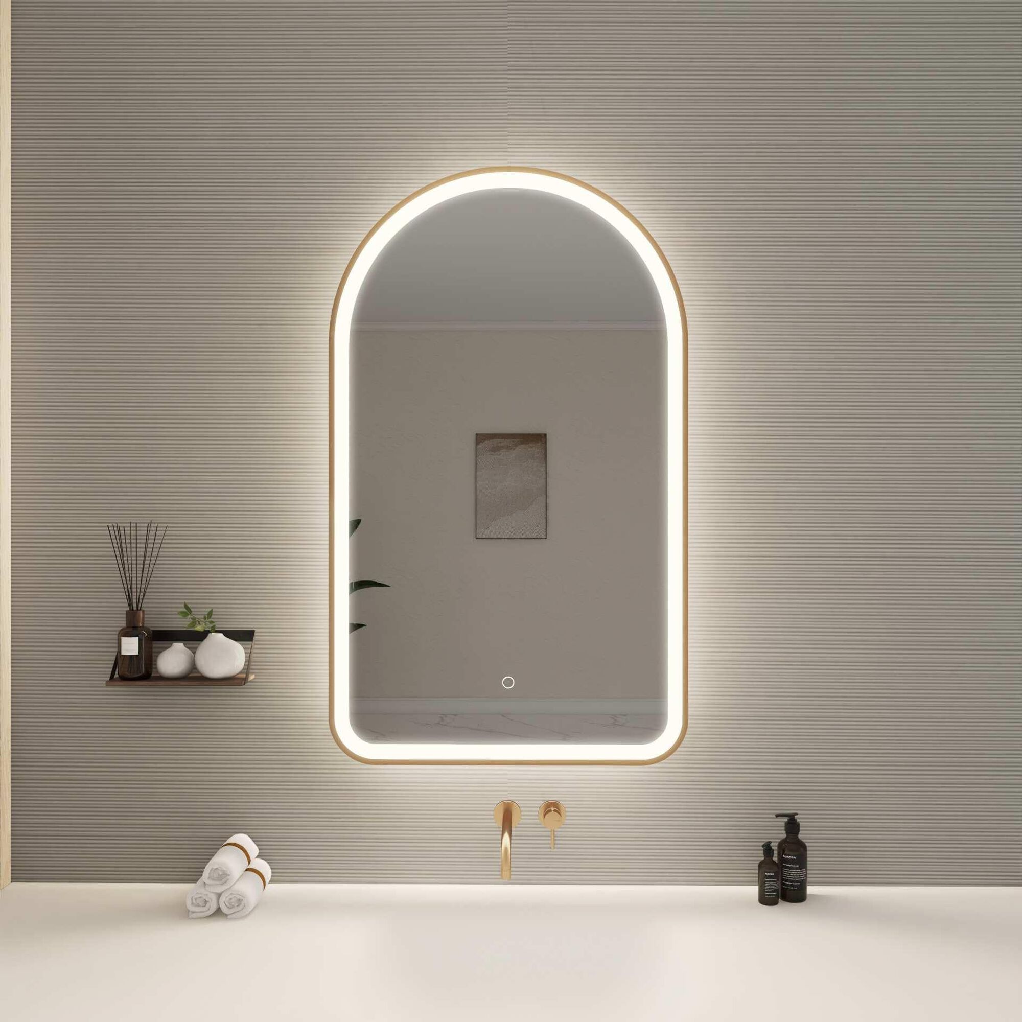 Harmoni 40 Inch LED Lighted Mirror,