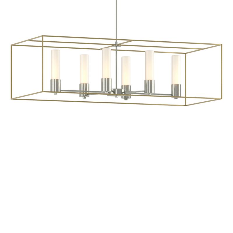 Portico Medium Linear Chandelier by Hubbardton Forge