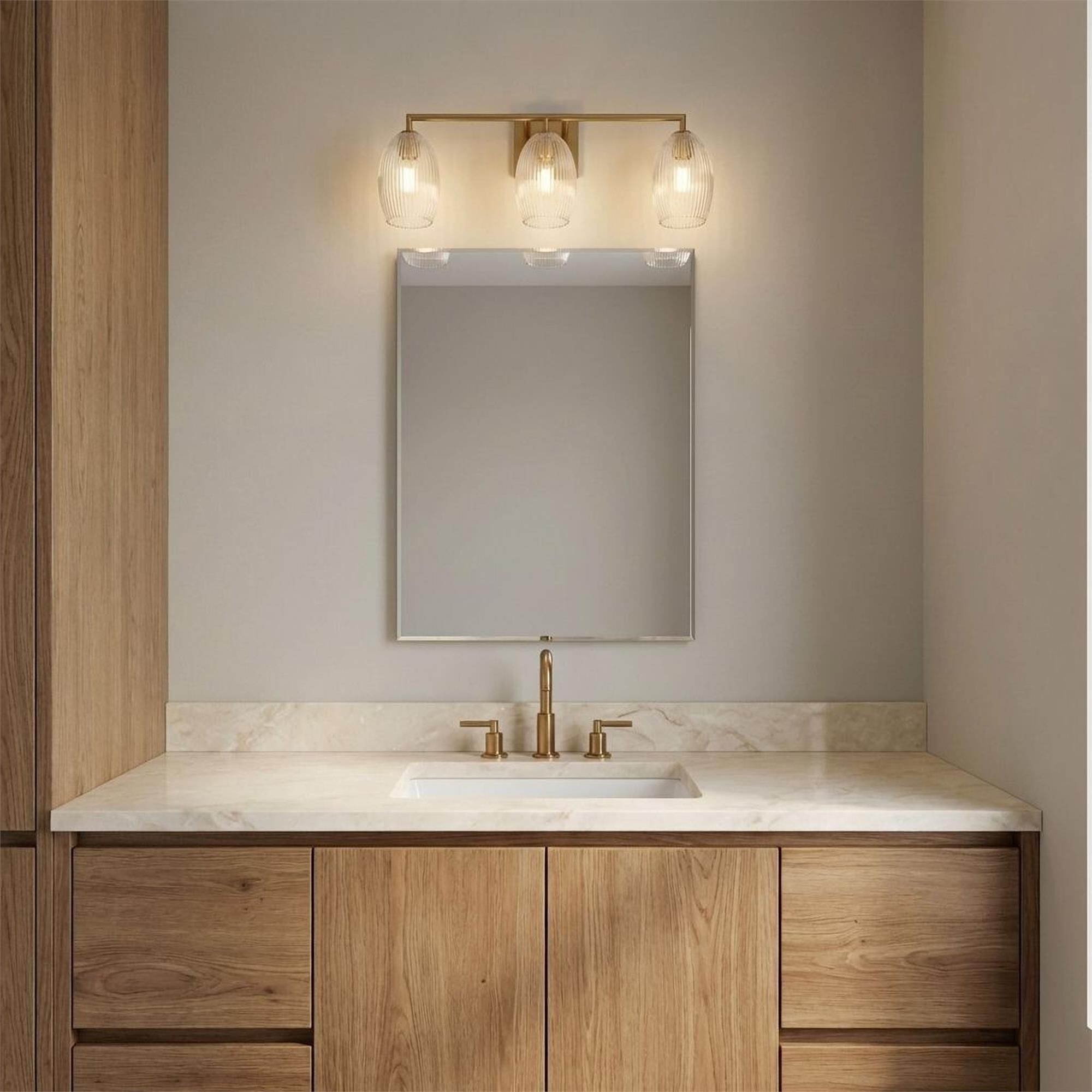Hable Serafina 27 Inch 3 Light Bath Vanity Light,