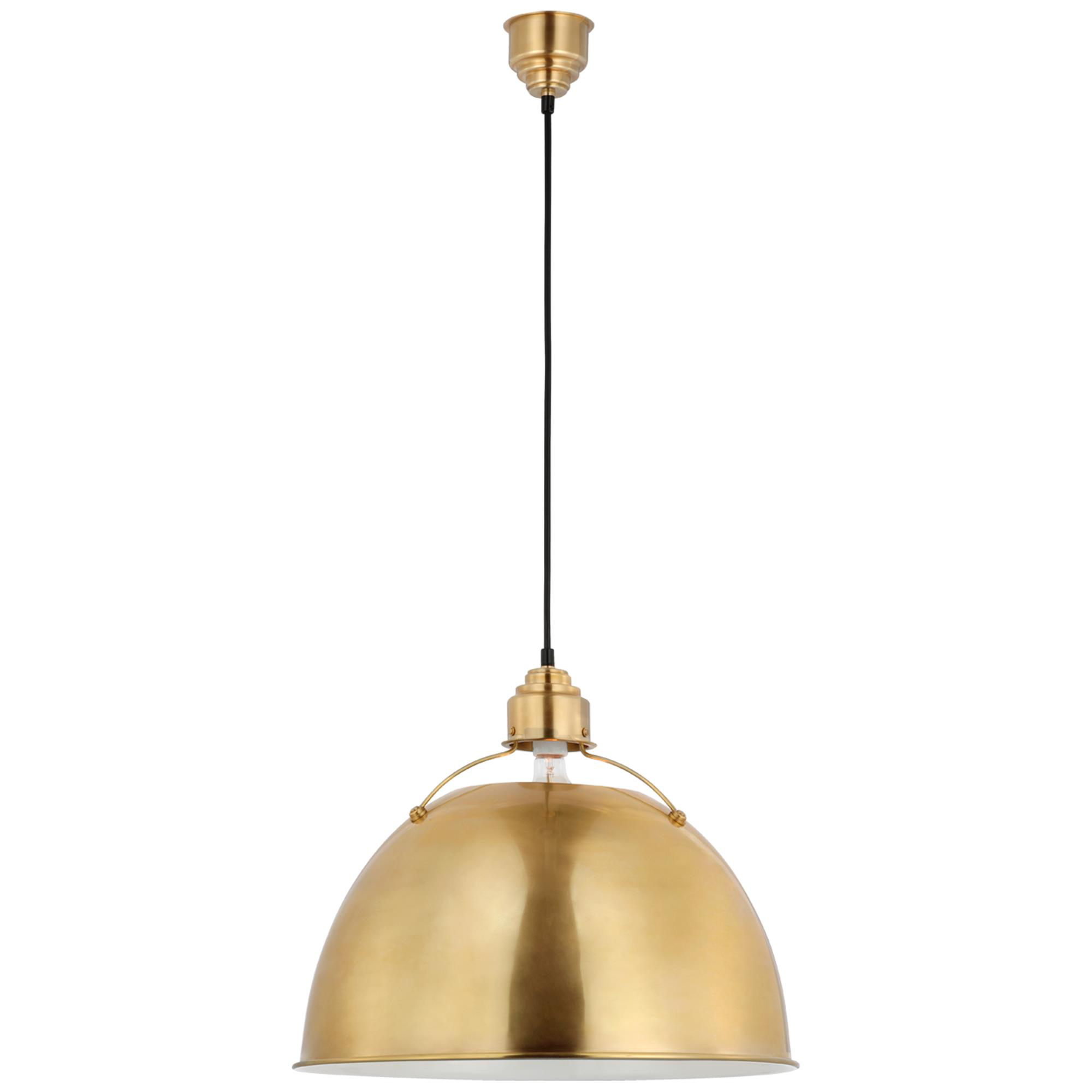 Shown in Hand-Rubbed Antique Brass finish