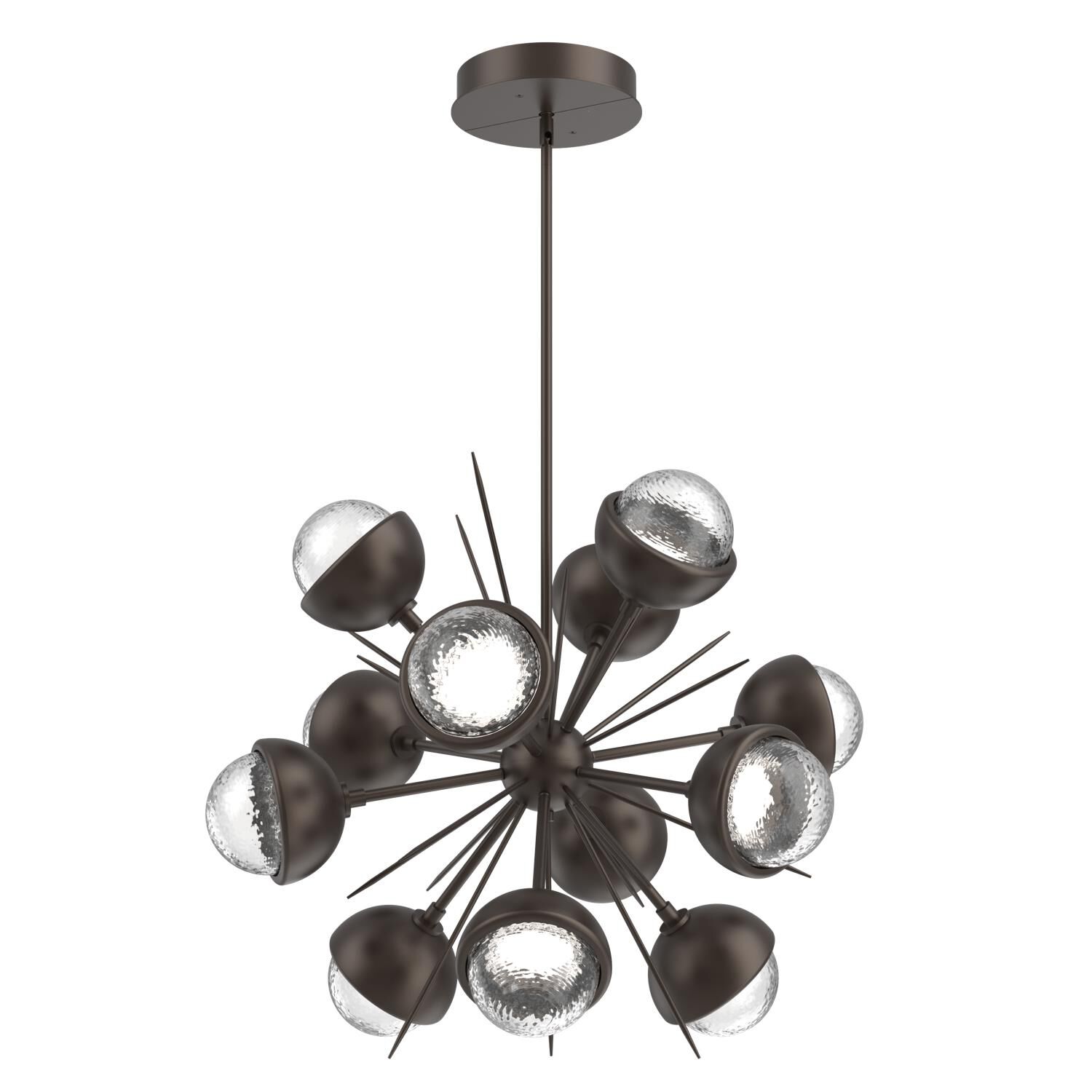 Shown in Flat Bronze finish and Clear glass and Metal Shade Matching Finish accent