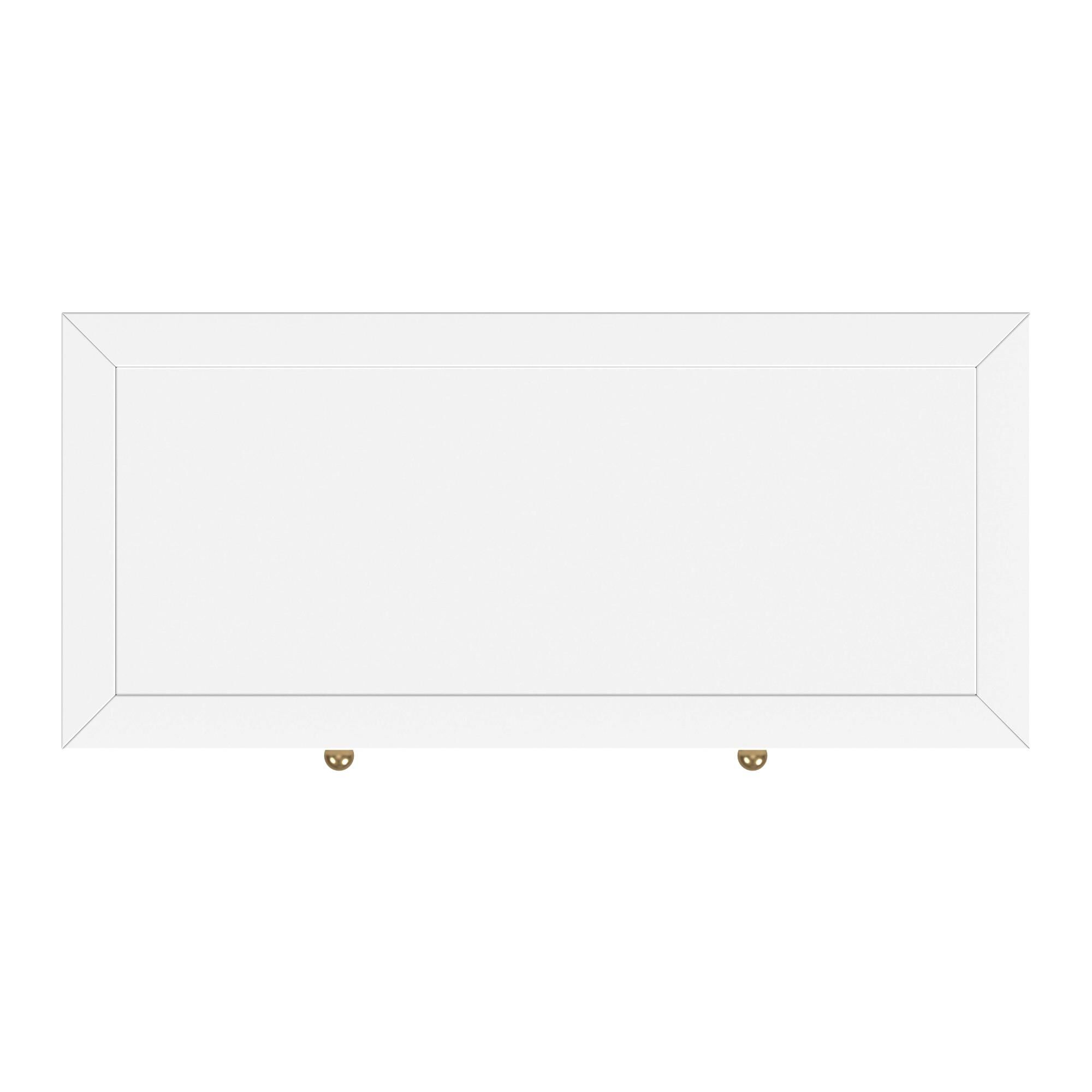 Shown in Smooth White finish