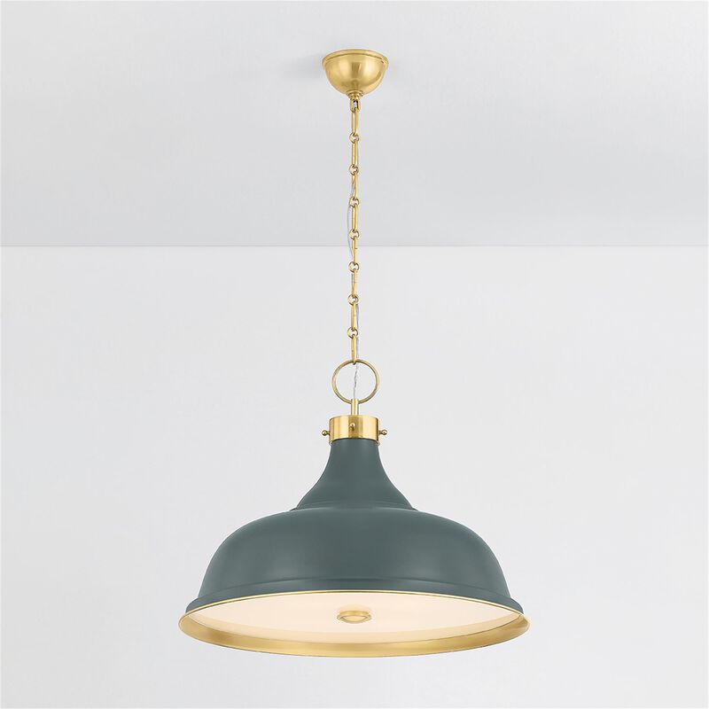 Mark D. Sikes Painted No. 1 Medium Pendant Light by Hudson Valley Lighting