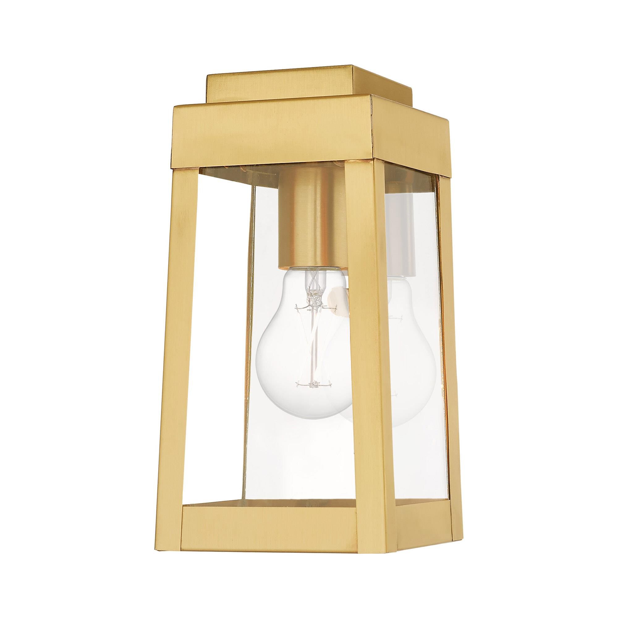 Oslo 9 Inch Tall 1 Light Outdoor Wall Light by Livex Lighting