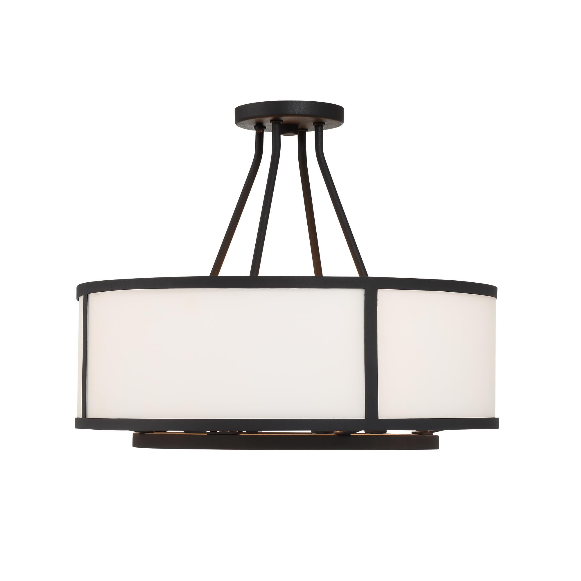 Bryant 18 Inch 4 Light Mini Chandelier by Crystorama