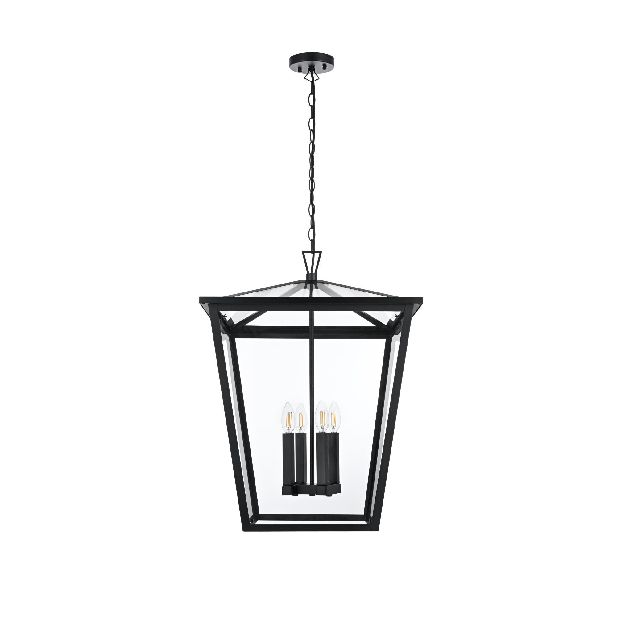Oxford 20 Inch Outdoor Hanging Lantern by Elegant Lighting