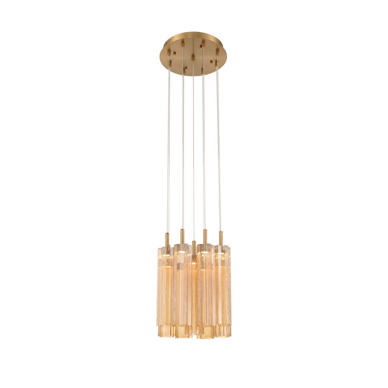 Addis 12 Inch Multi Light Pendant by Crystorama