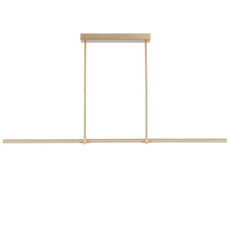 Dorian Large Linear Chandelier by ET2 Lighting