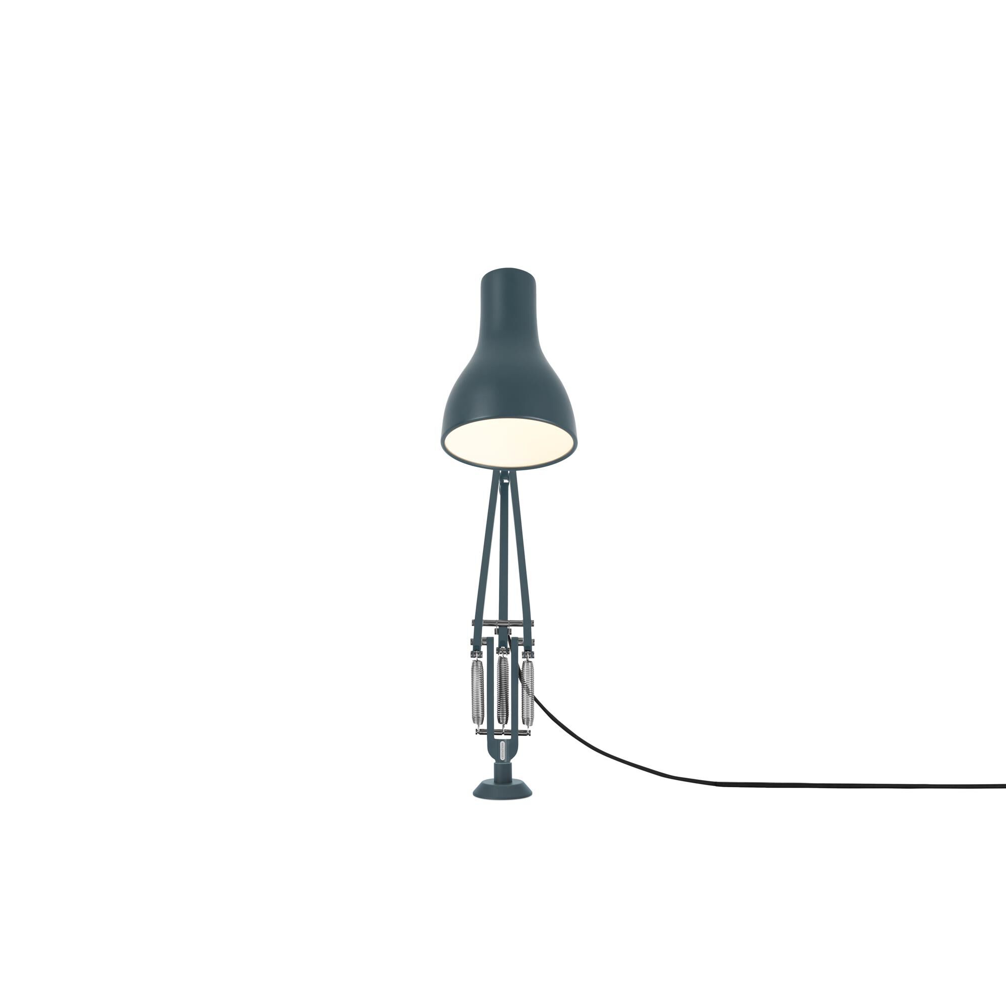 Shown in Slate Grey finish and Aluminum shade