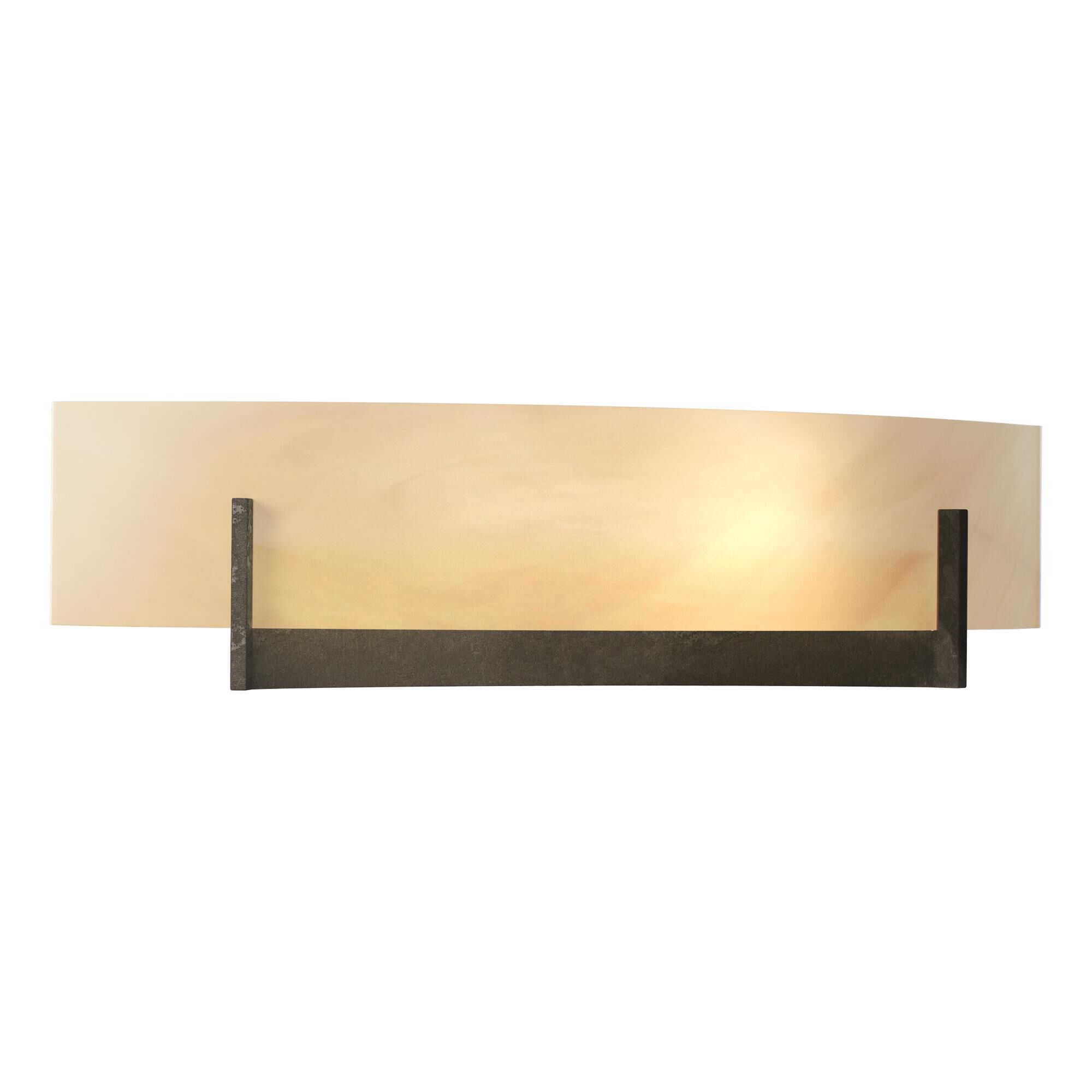 Shown in Dark Smoke finish and Amber Swirl glass