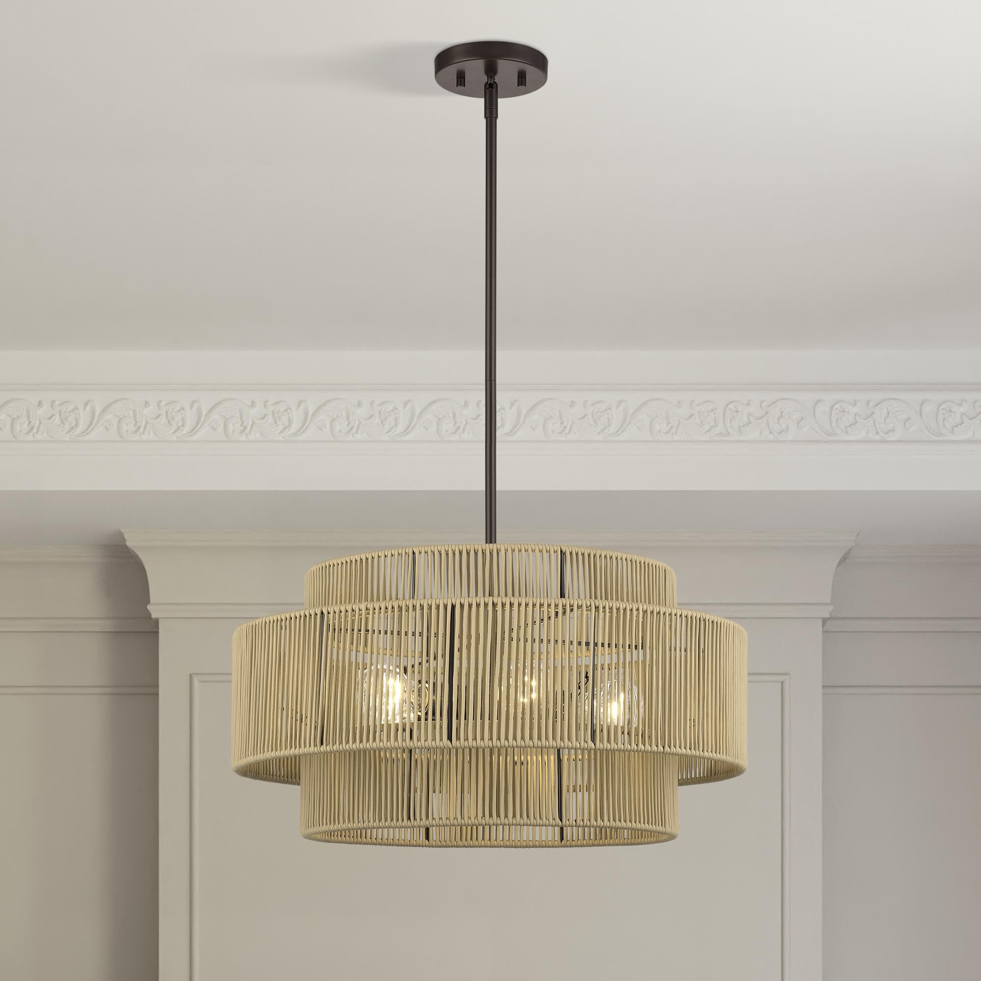 Acordia 22 Inch Large Pendant by Livex Lighting