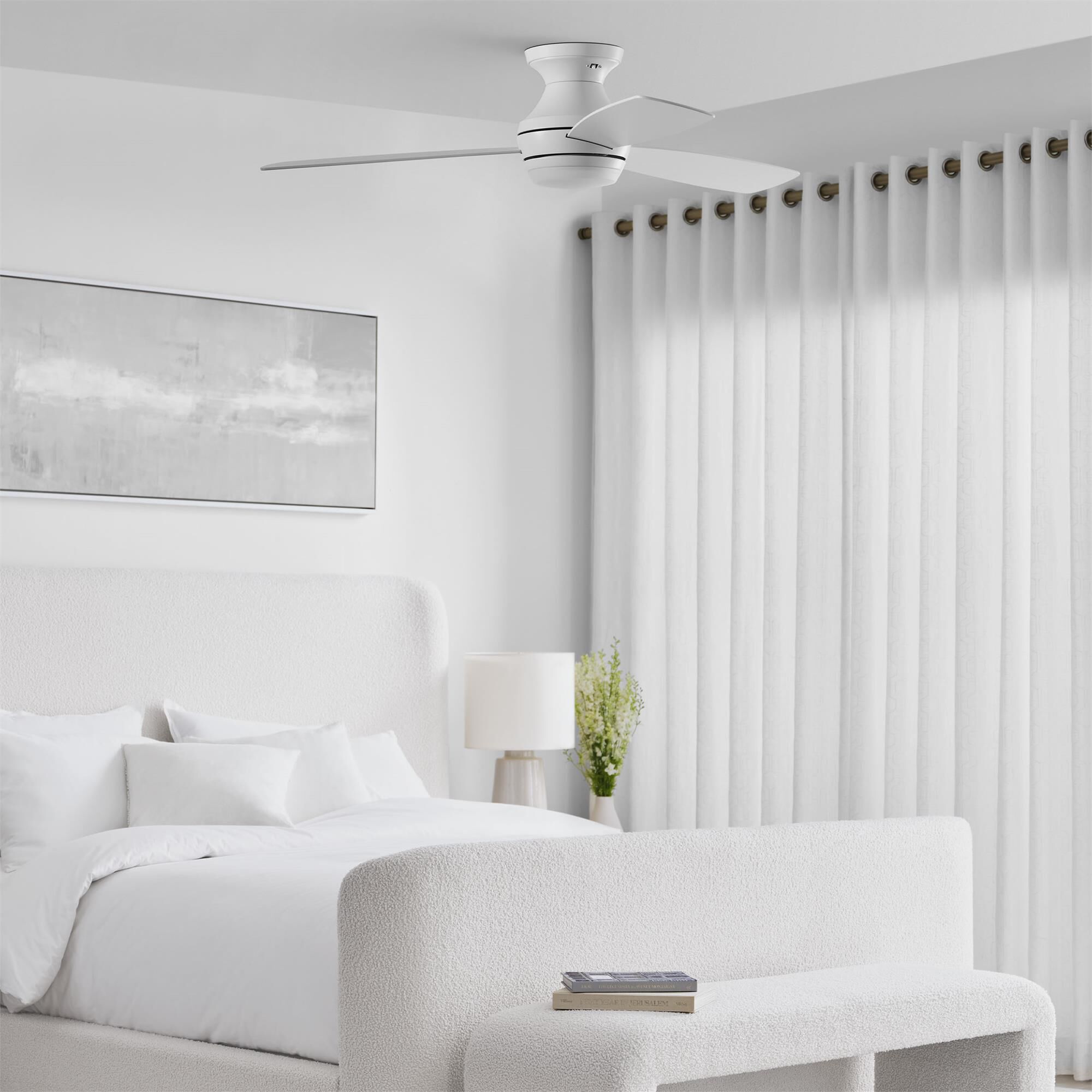 Ikon 52 Led 52 Inch Ceiling Fan with Light Kit,