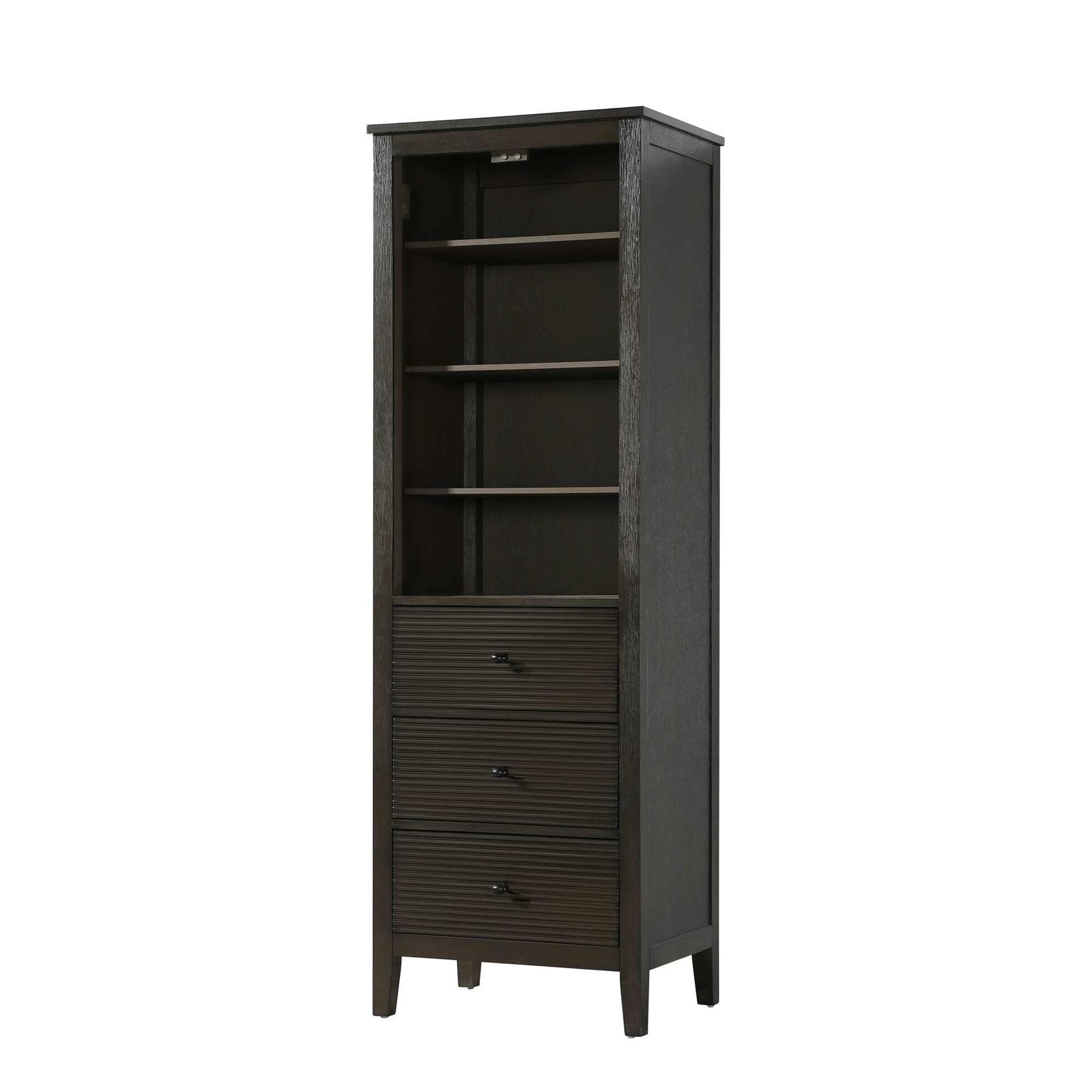 Shown in Chocolate Oak finish