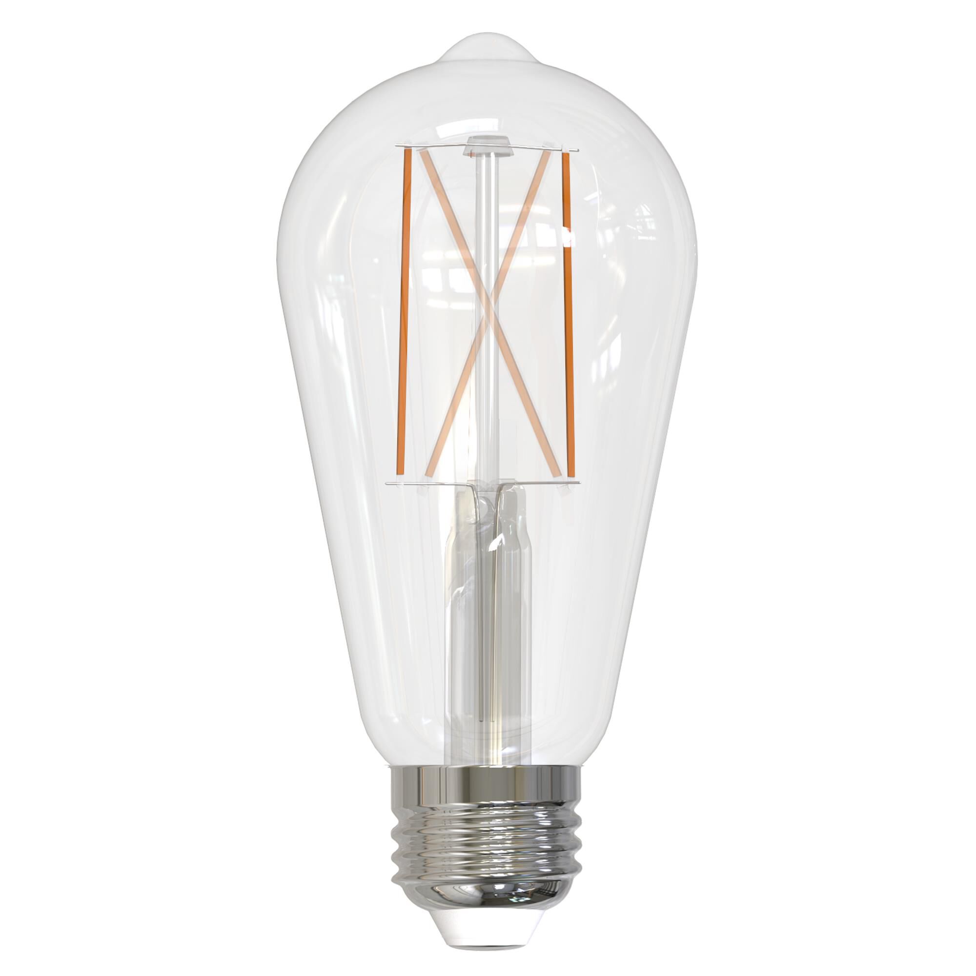 Dimmable 8.5 Watt 2700K ST18 LED Light Bulb,