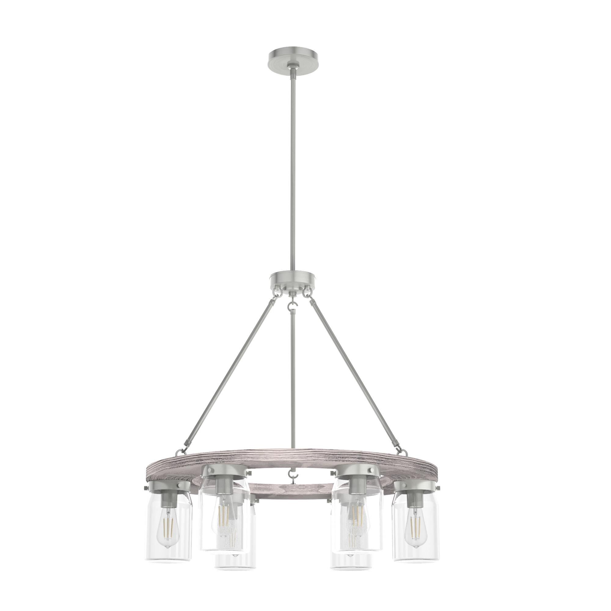 Devon Park 26 Inch 6 Light Chandelier by Hunter Fan