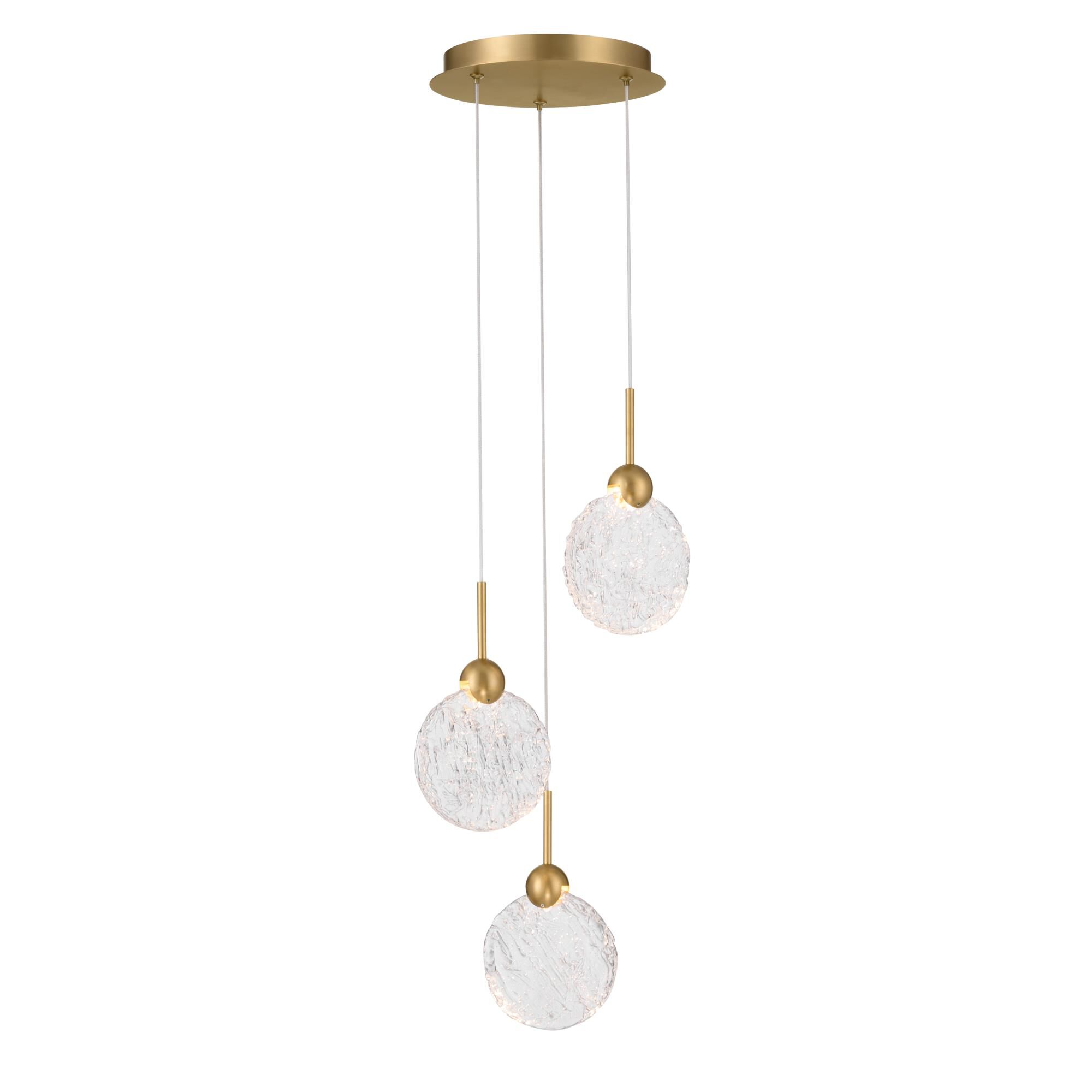 Briselle 10 Inch Multi Light Pendant by Metropolitan Lighting