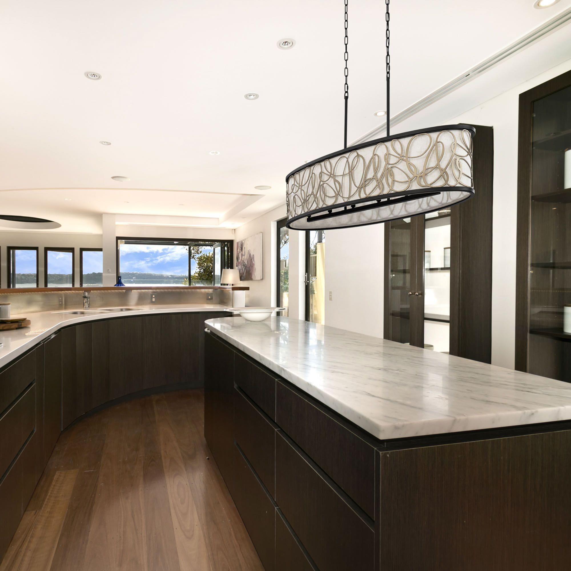 Scribble 48 Inch 6 Light Linear Suspension Light by Varaluz