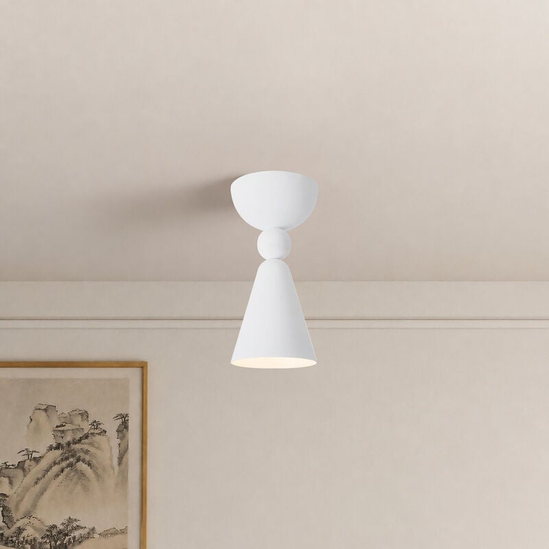 Murphy 4 Inch Semi Flush Mount by Alora Lighting