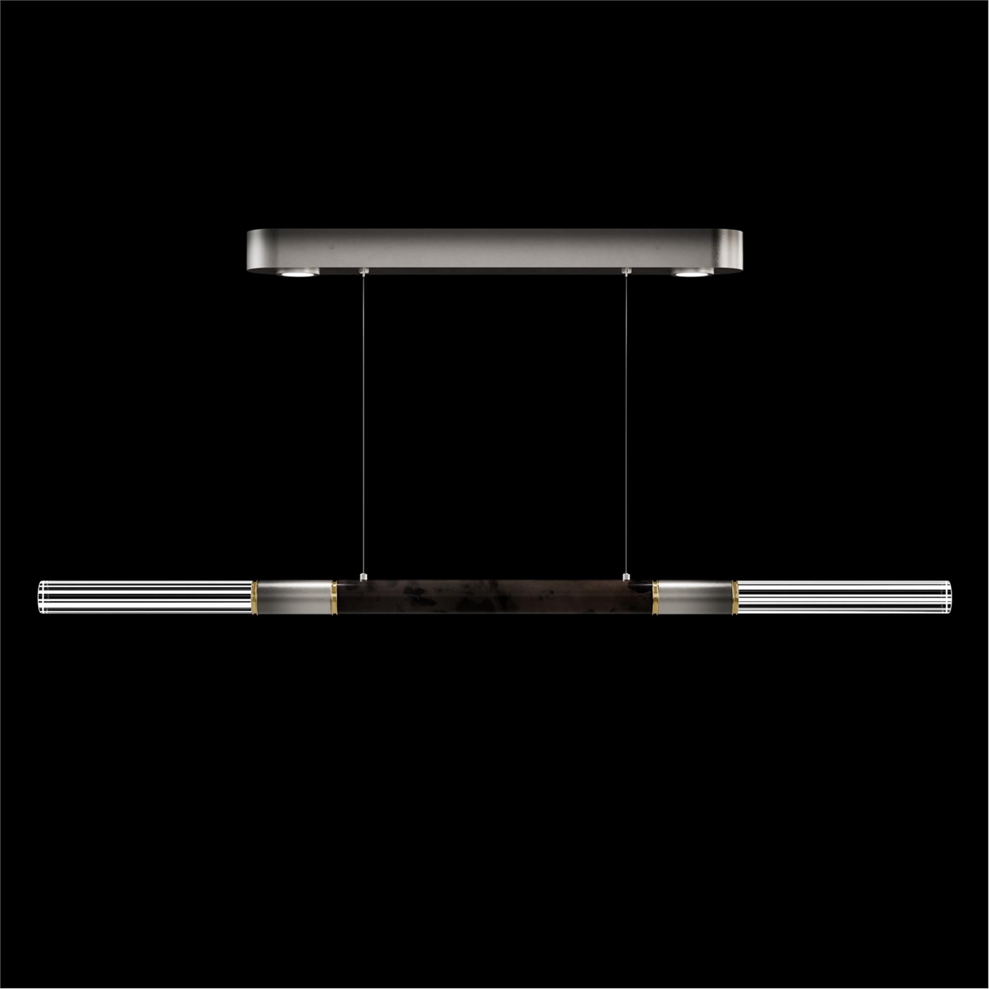 Antonia 62 Inch Linear Suspension Light by Fine Art Handcrafted Lighting